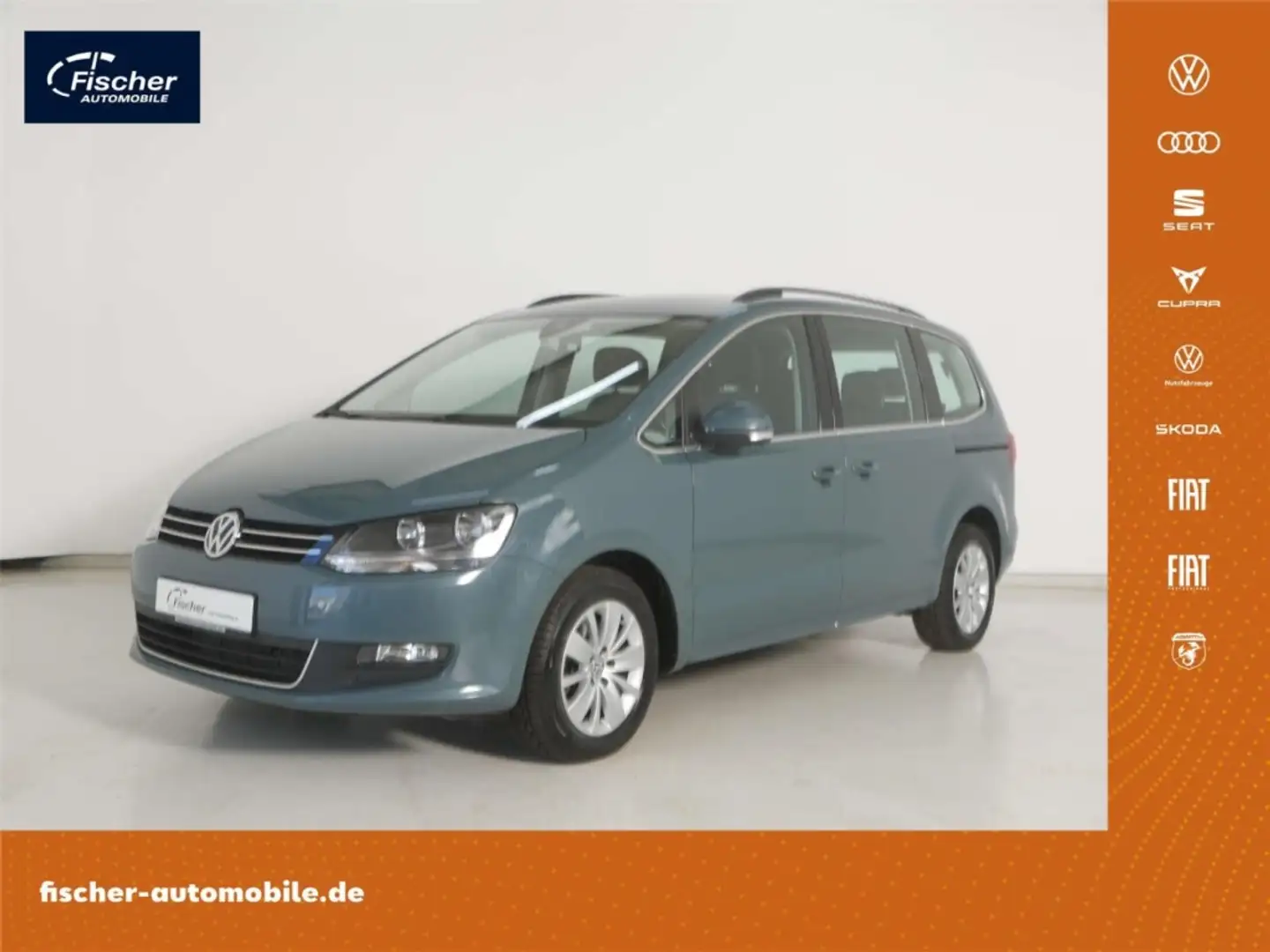 Volkswagen Sharan 1.4 TSI Comfortline Bleu - 1