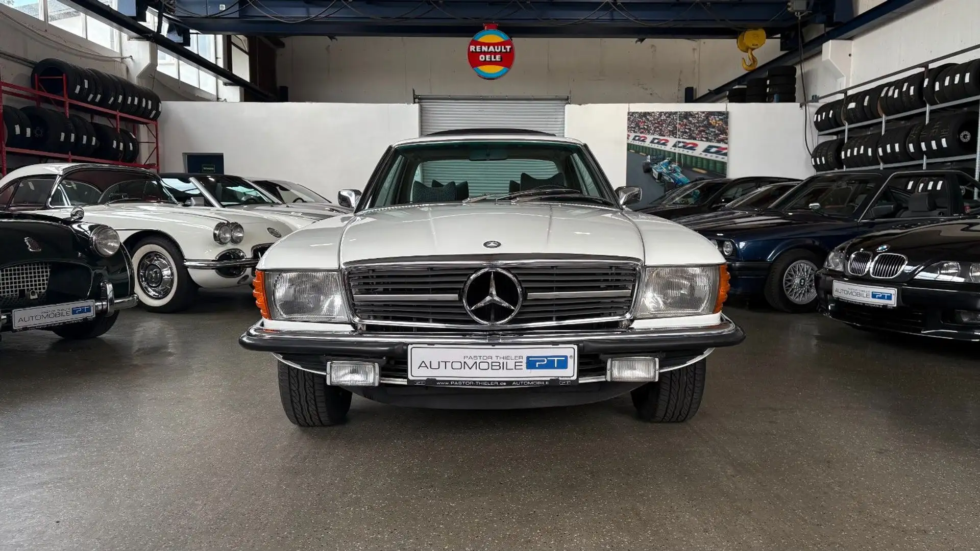 Mercedes-Benz 450 SLC deutsche Erstauslieferung und Historie Weiß - 2