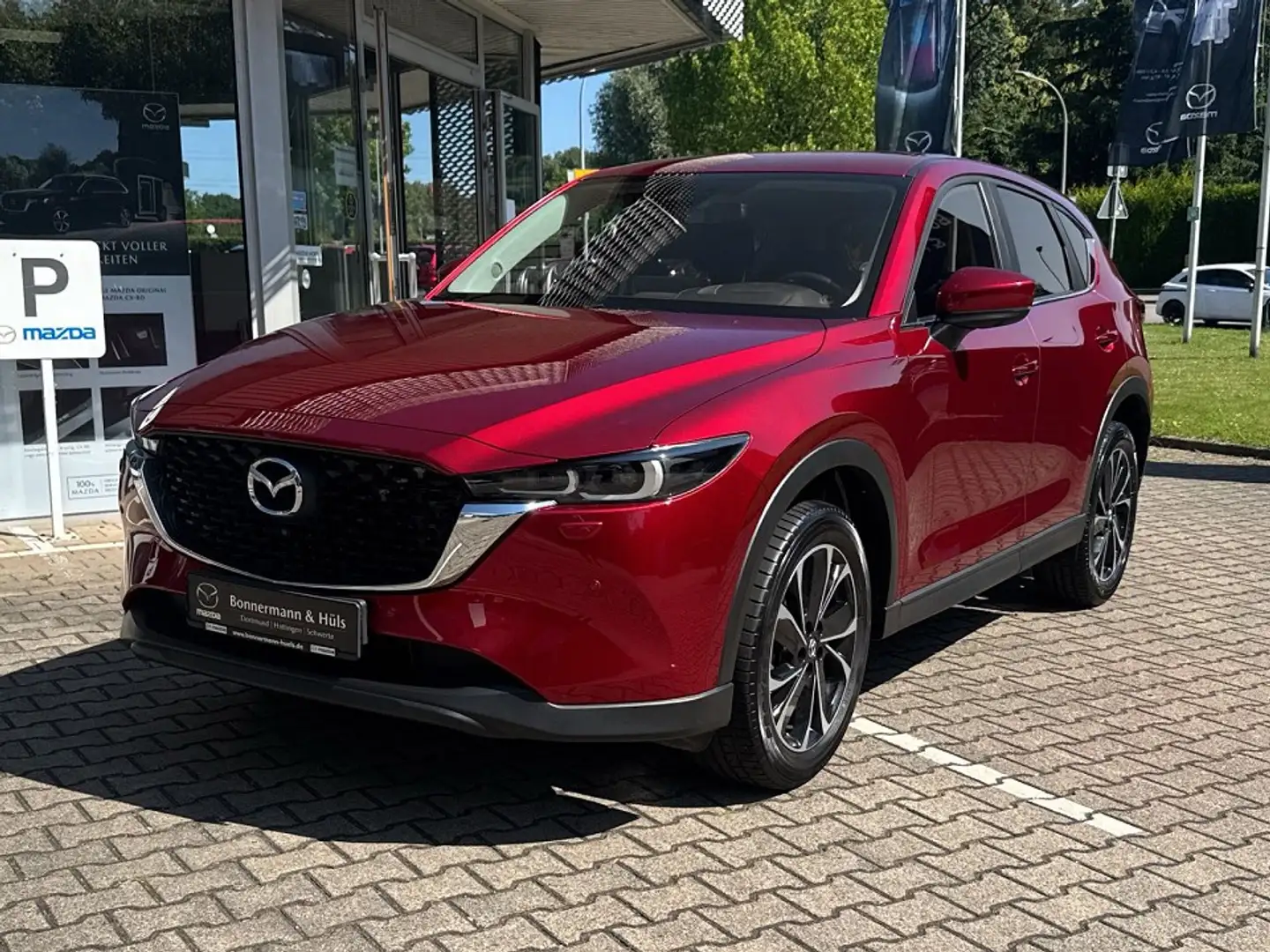 Mazda CX-5 2.0 ADVANTAGE *Klimaautomatik*360°*AHK* Rood - 1