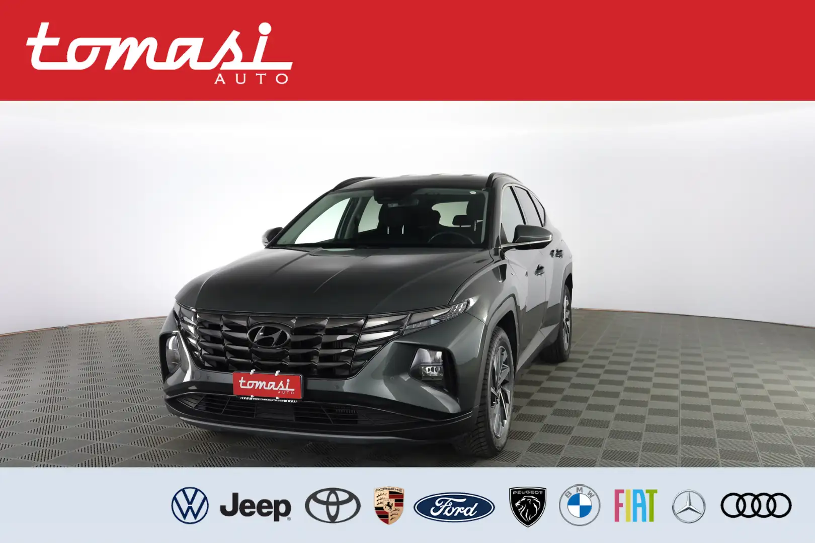Hyundai TUCSON 1.6 CRDI 48V XLine PREZZO REALE - NO VINCOLI Gris - 1
