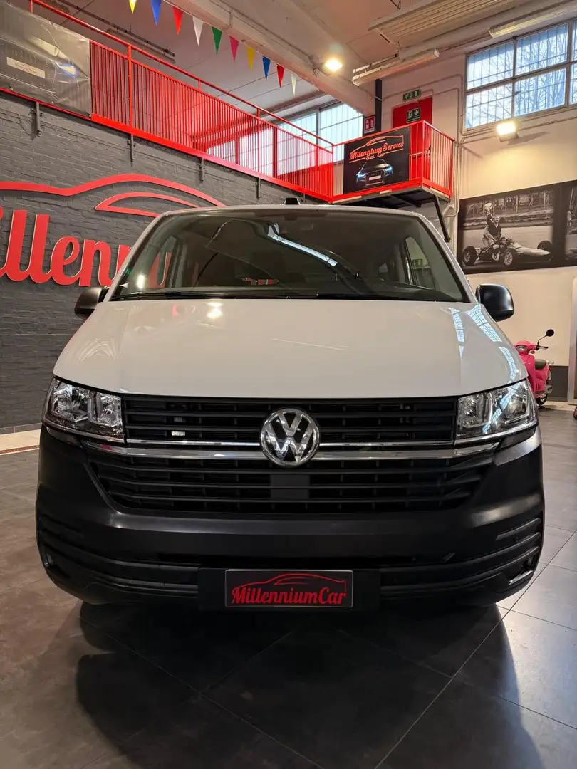 Volkswagen T6 Transporter Transporter 2.0 TDI 110CV 9 POSTI IVA ESPOSTA Weiß - 2