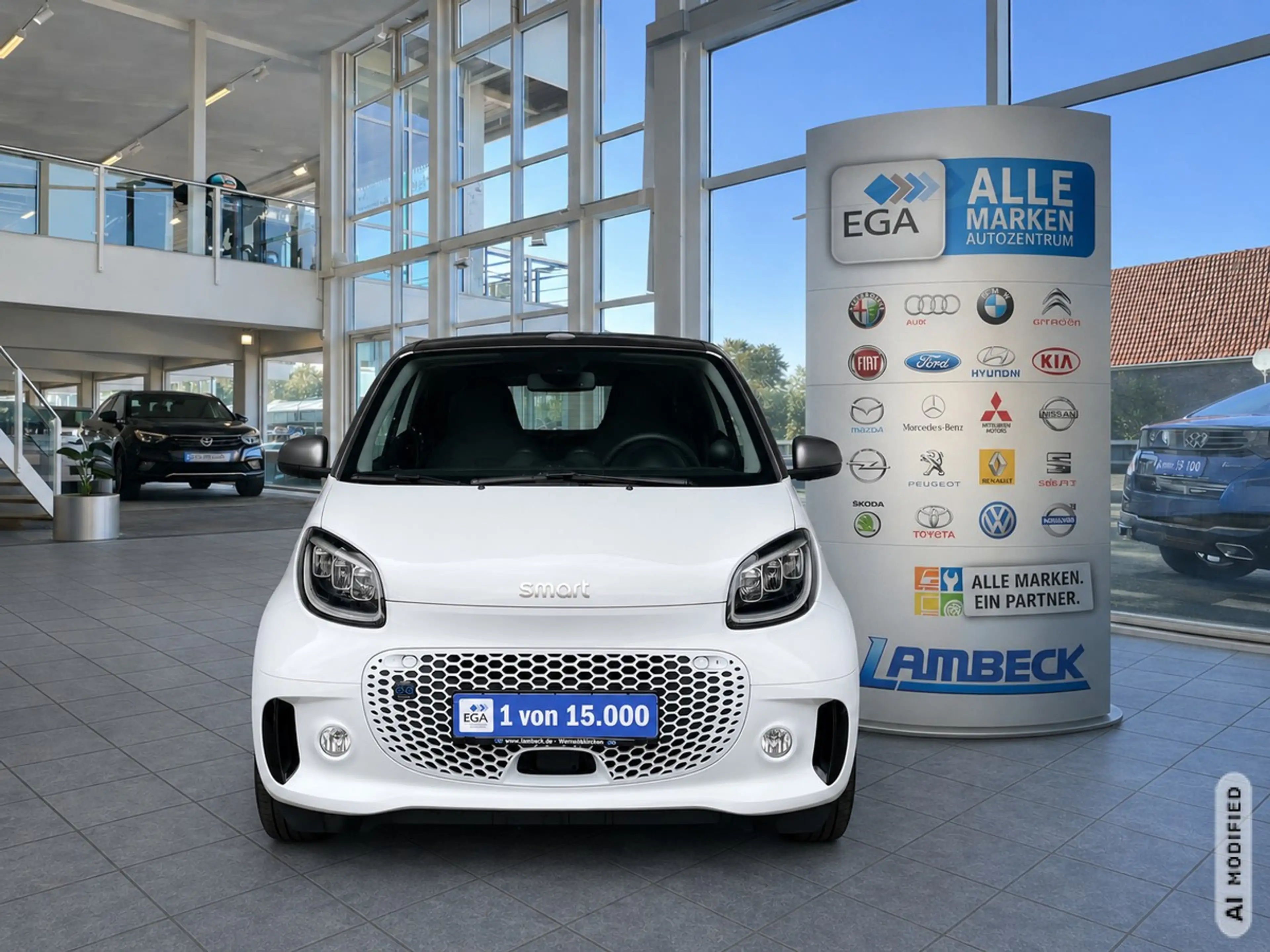 smart forTwo EQ cabrio*EXCLUSIVE*22kW*CAM*MEDIA*ALLW*LED*SHZ* — photo 10