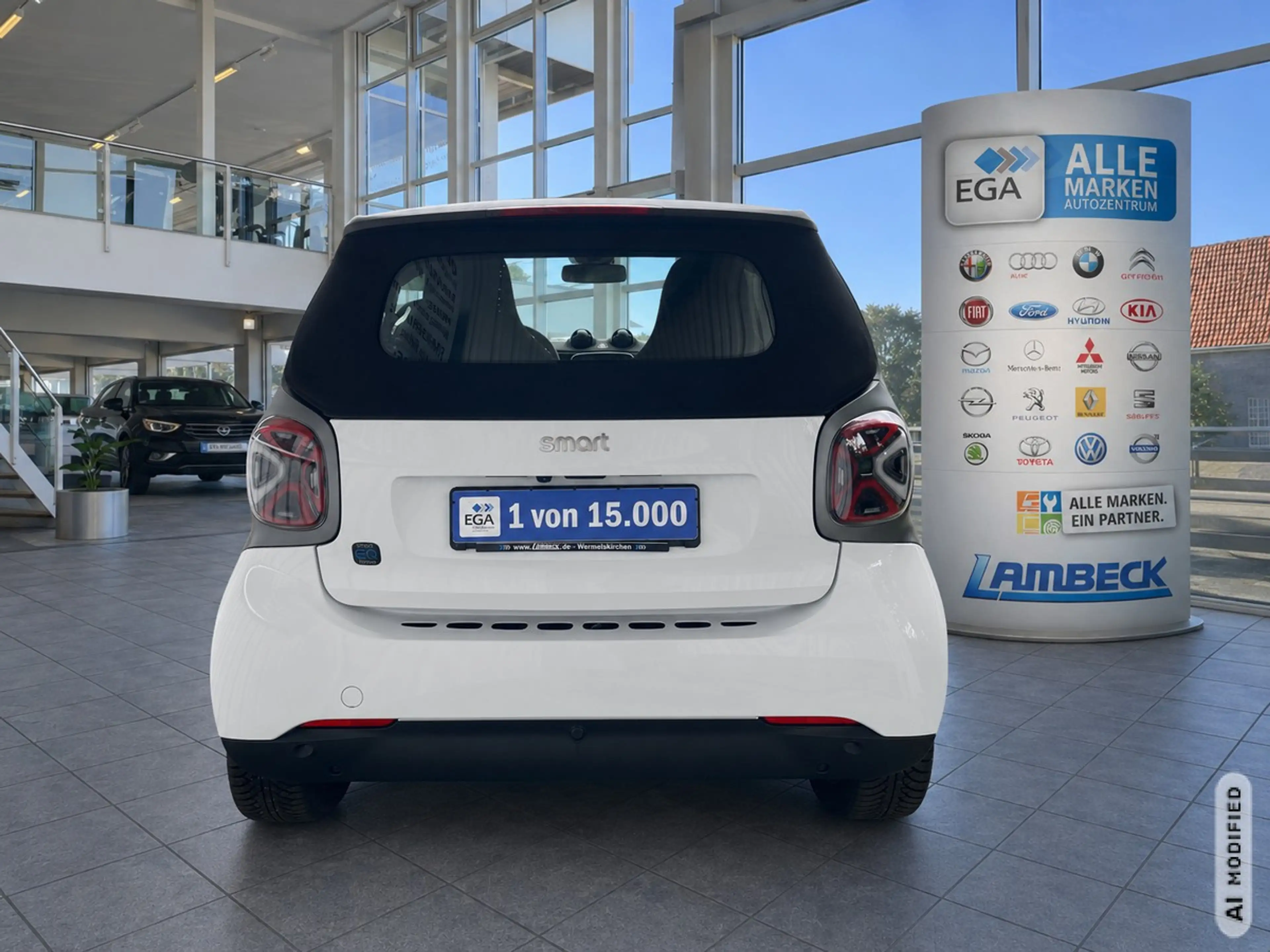 smart forTwo EQ cabrio*EXCLUSIVE*22kW*CAM*MEDIA*ALLW*LED*SHZ* — photo 5