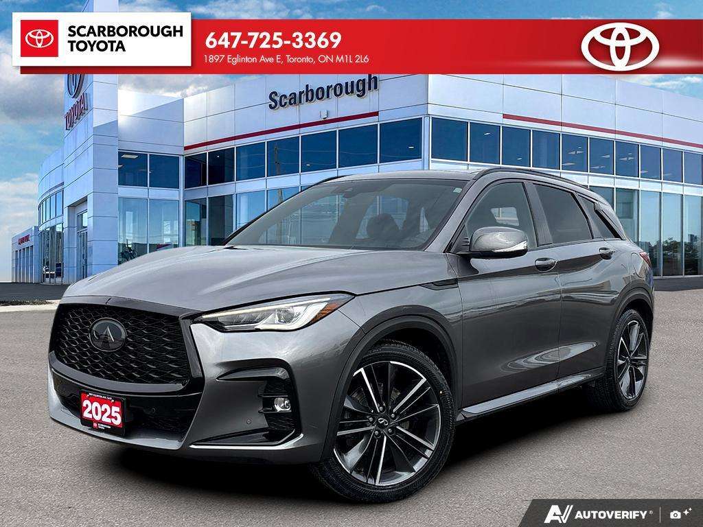 Gray 2025 INFINITI QX50 SUV / Crossover All-Wheel Drive Automatic