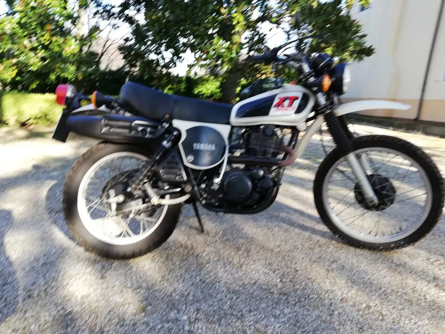 Yamaha XT 500 Bianco - 2