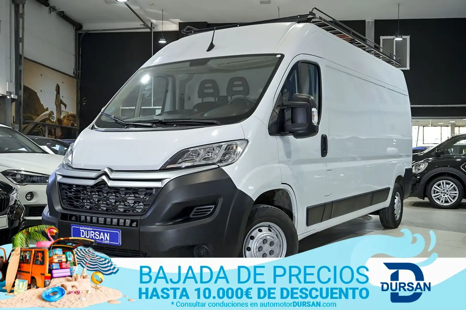 Citroen Jumper BlueHDi 103KW 140CV Furgon 35L3H2 Blanc - 1