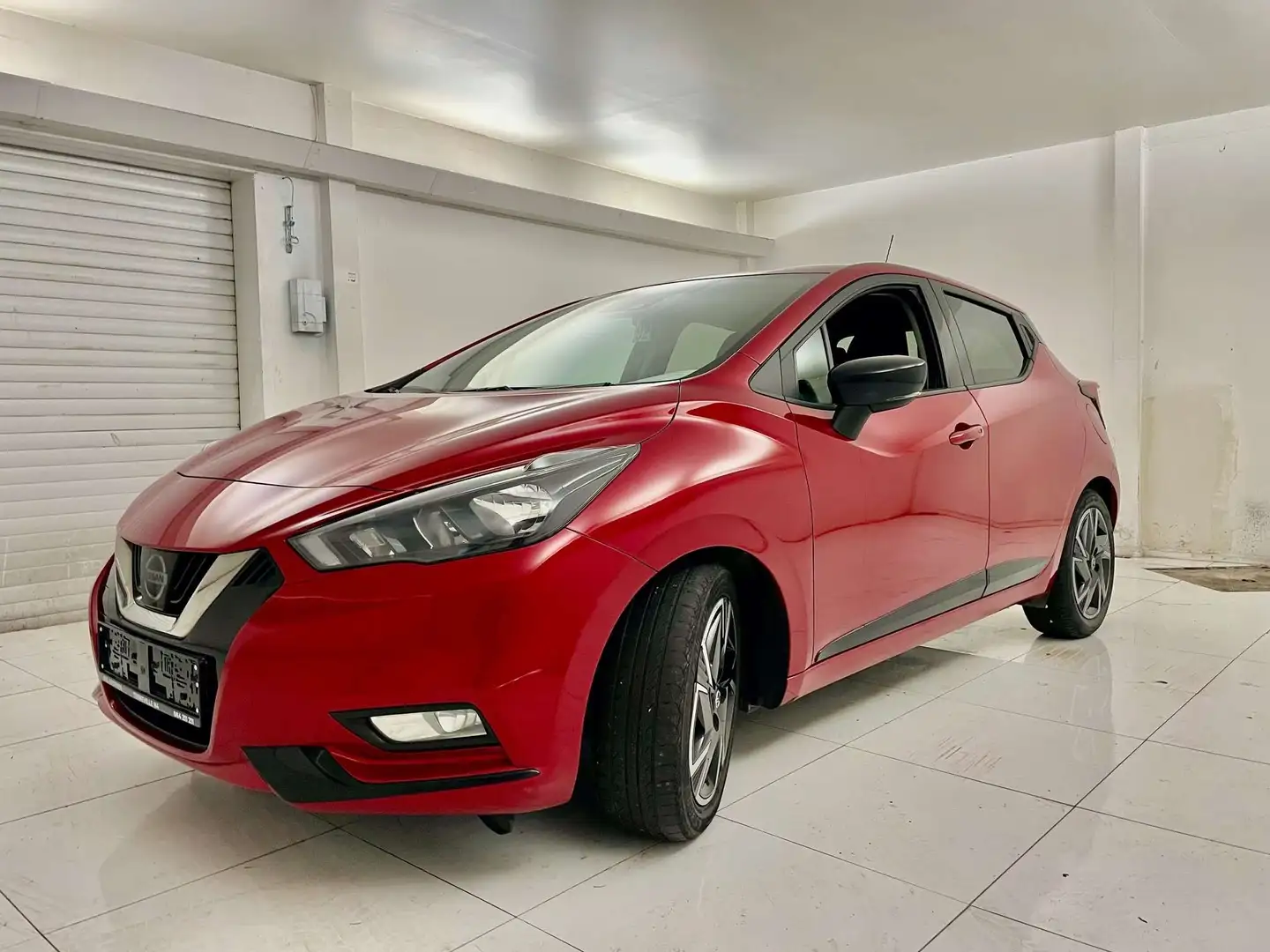 Nissan Micra 1.0 92 cv # Airco, GPS, caméra # 1er propri Rouge - 2