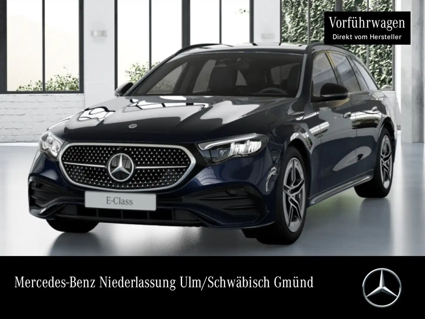 Mercedes-Benz E 200 T AMG Distr. LED AHK Night Kamera Totwinkel Blau - 1