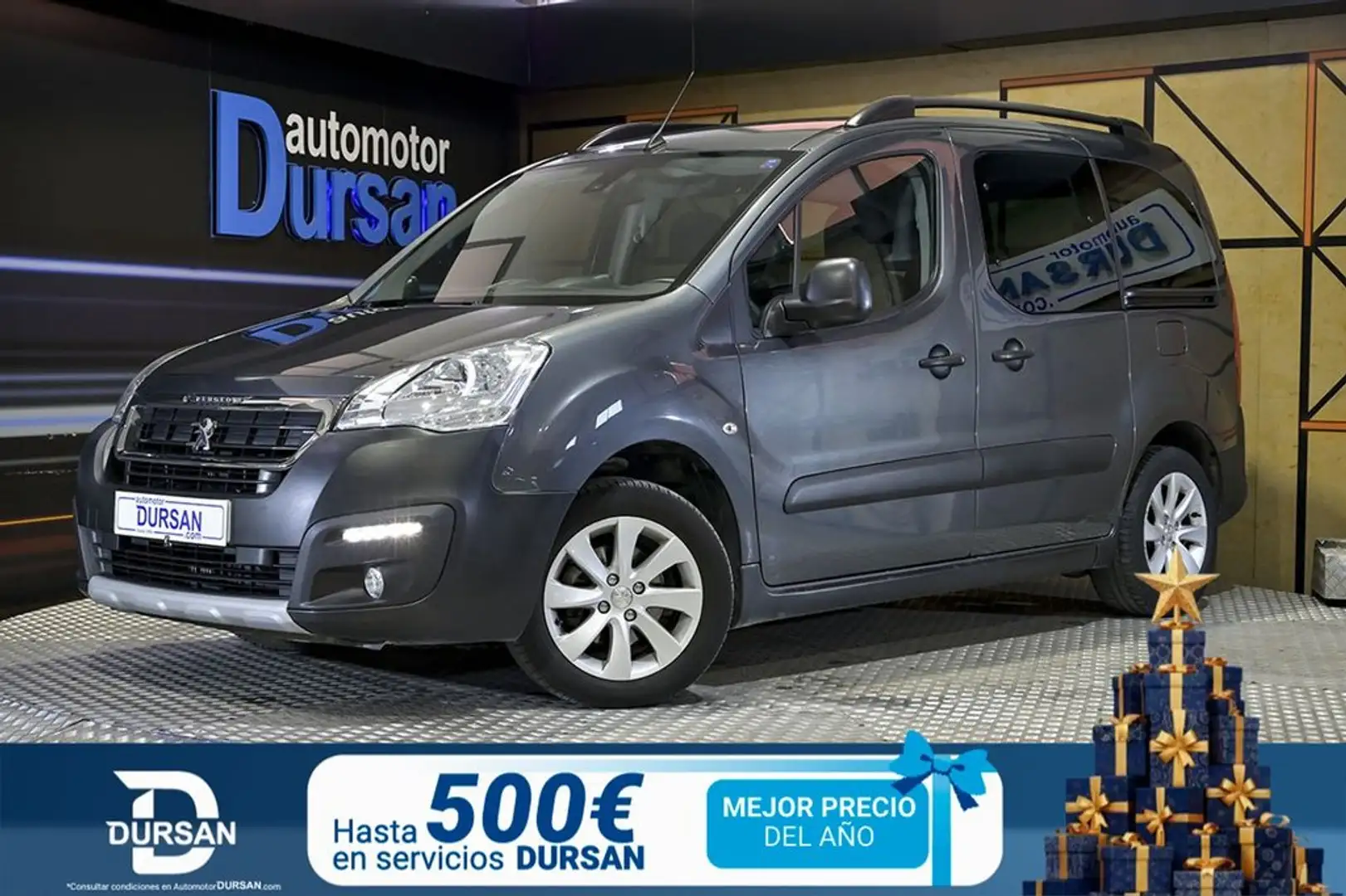Peugeot Partner Tepee 1.6BlueHDI Adventure Ed. 100 Grigio - 1