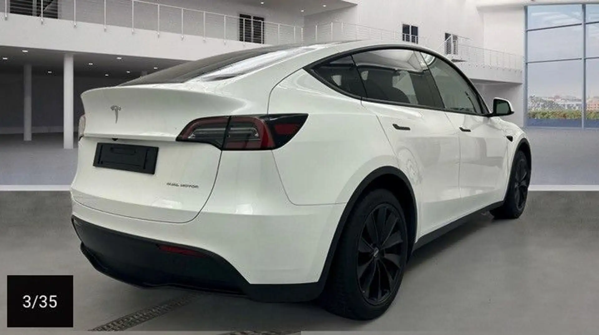 Tesla Model Y Long Range AWD 75 kWh Wärmep Autopilot-3 Weiß - 2