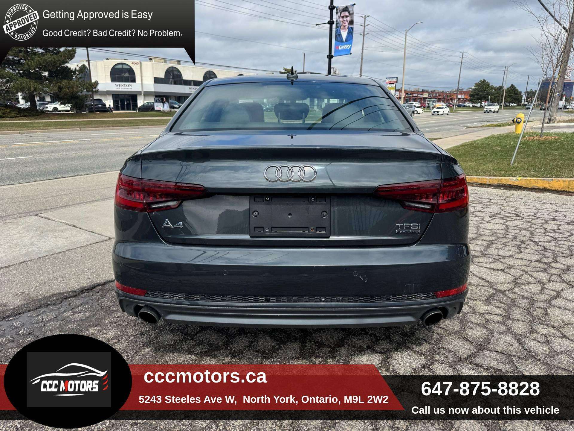 2018 Audi A4 2.0 TFSI quattro Progressiv S tronic alt 5