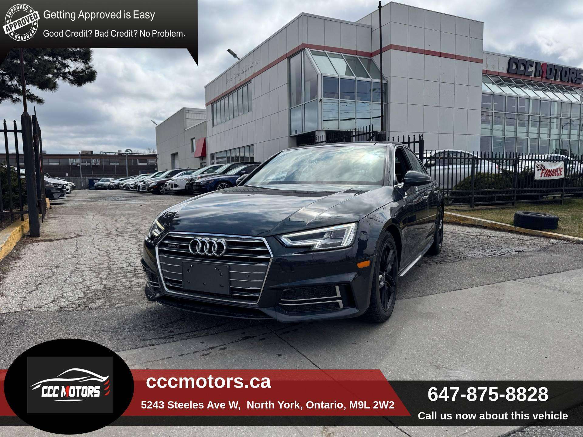 2018 Audi A4 2.0 TFSI quattro Progressiv S tronic