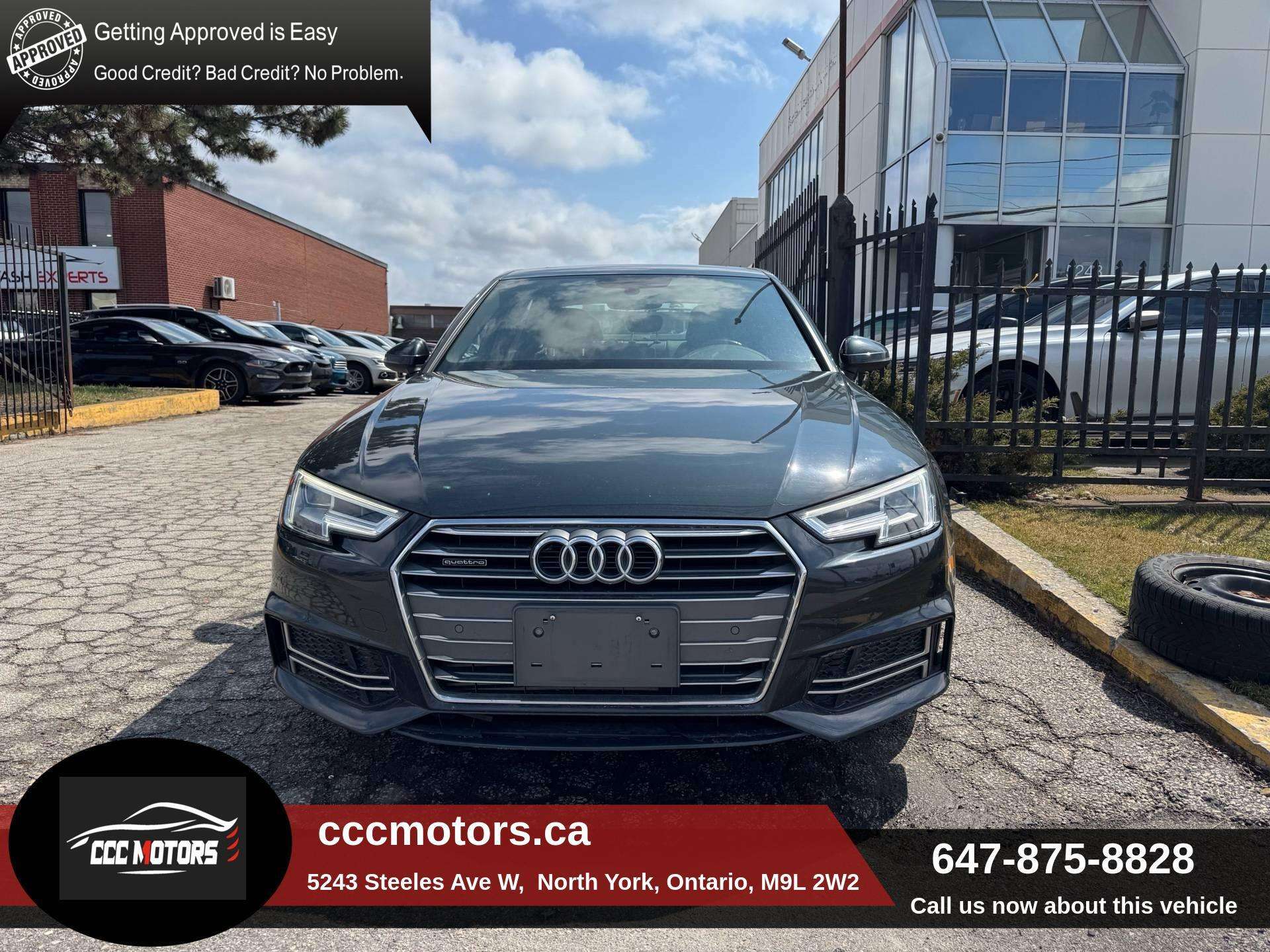 2018 Audi A4 2.0 TFSI quattro Progressiv S tronic alt 2