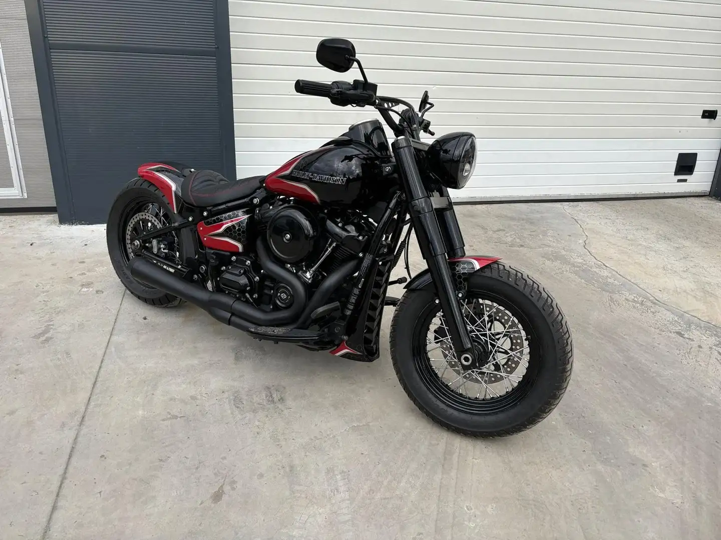 Harley-Davidson FLSL Softail Slim * 107ci * Schwarz - 1