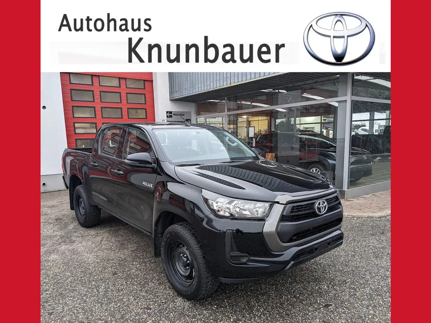 Toyota Hilux DK Country 4WD 2,4 lagernd PROMPT Noir - 1