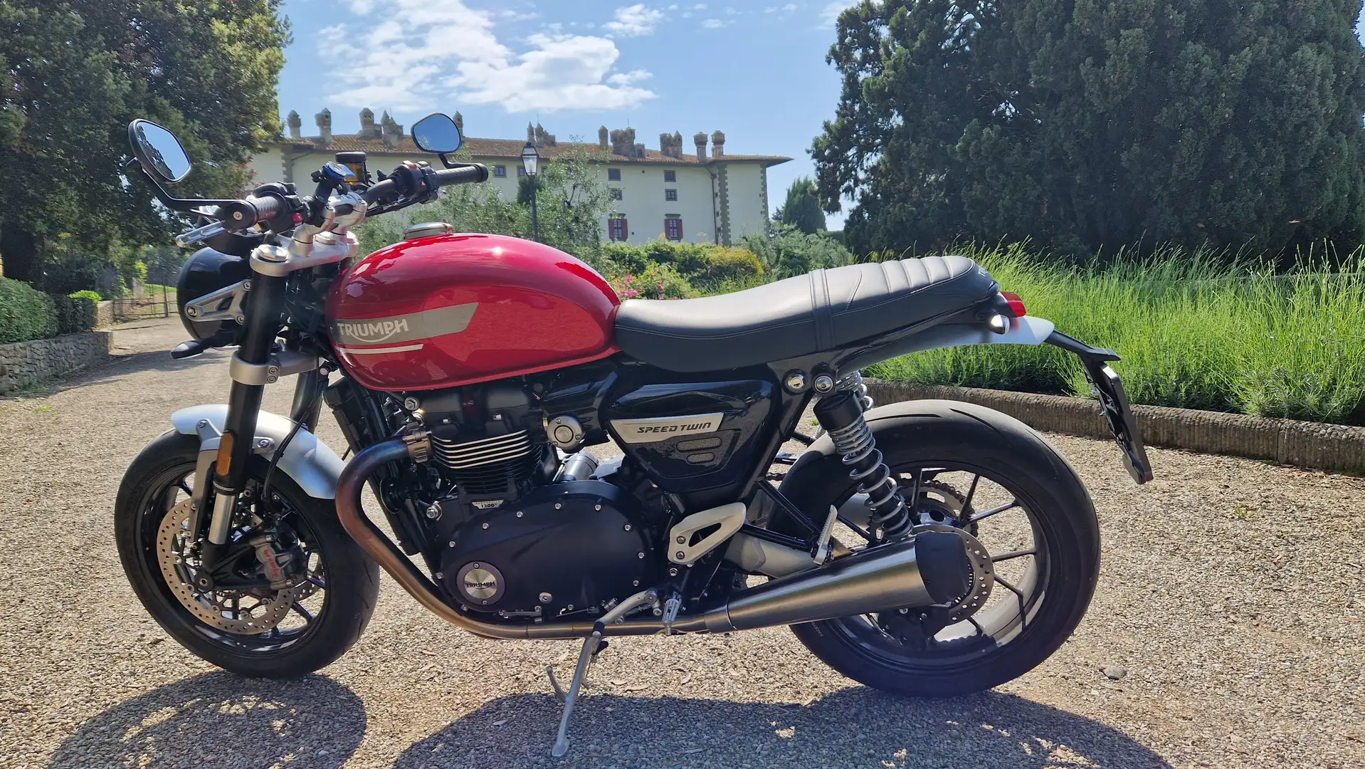 Triumph Speed Twin 1200 Rosso - 1