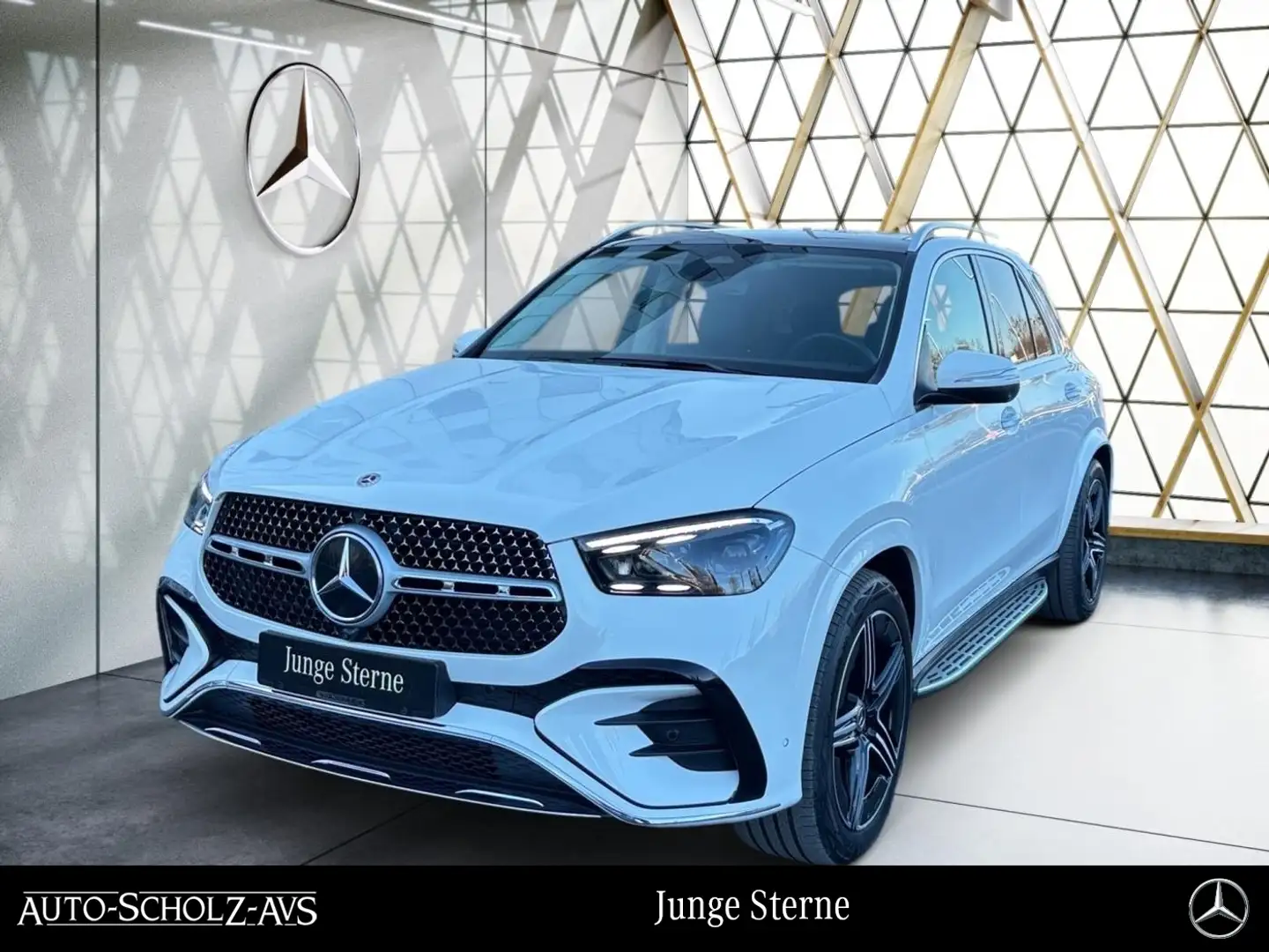 Mercedes-Benz GLE 300 d 4M AMG Pano*Burm*AHK*Memory*360°Easy-P Weiß - 1