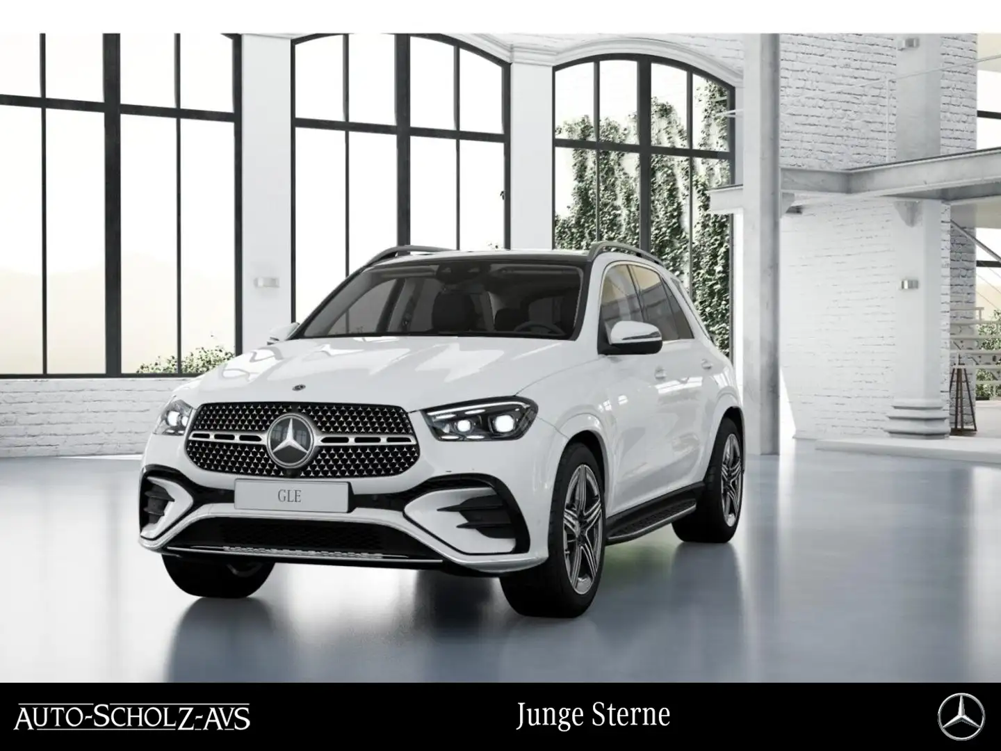 Mercedes-Benz GLE 300 d 4MATIC AMG+MBUX+Burm+MBeam+Ambiente Weiß - 1