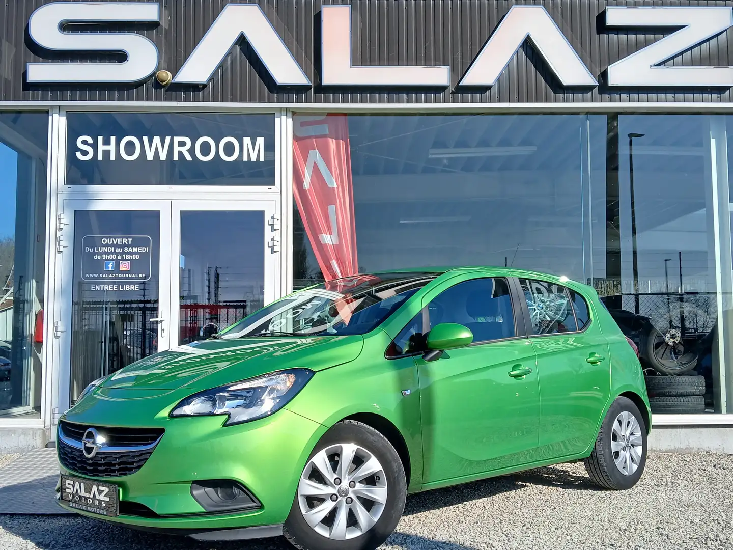 Opel Corsa 1.2i Enjoy / CLIM / JANTES ALU / USB / NAVI / AB Vert - 1