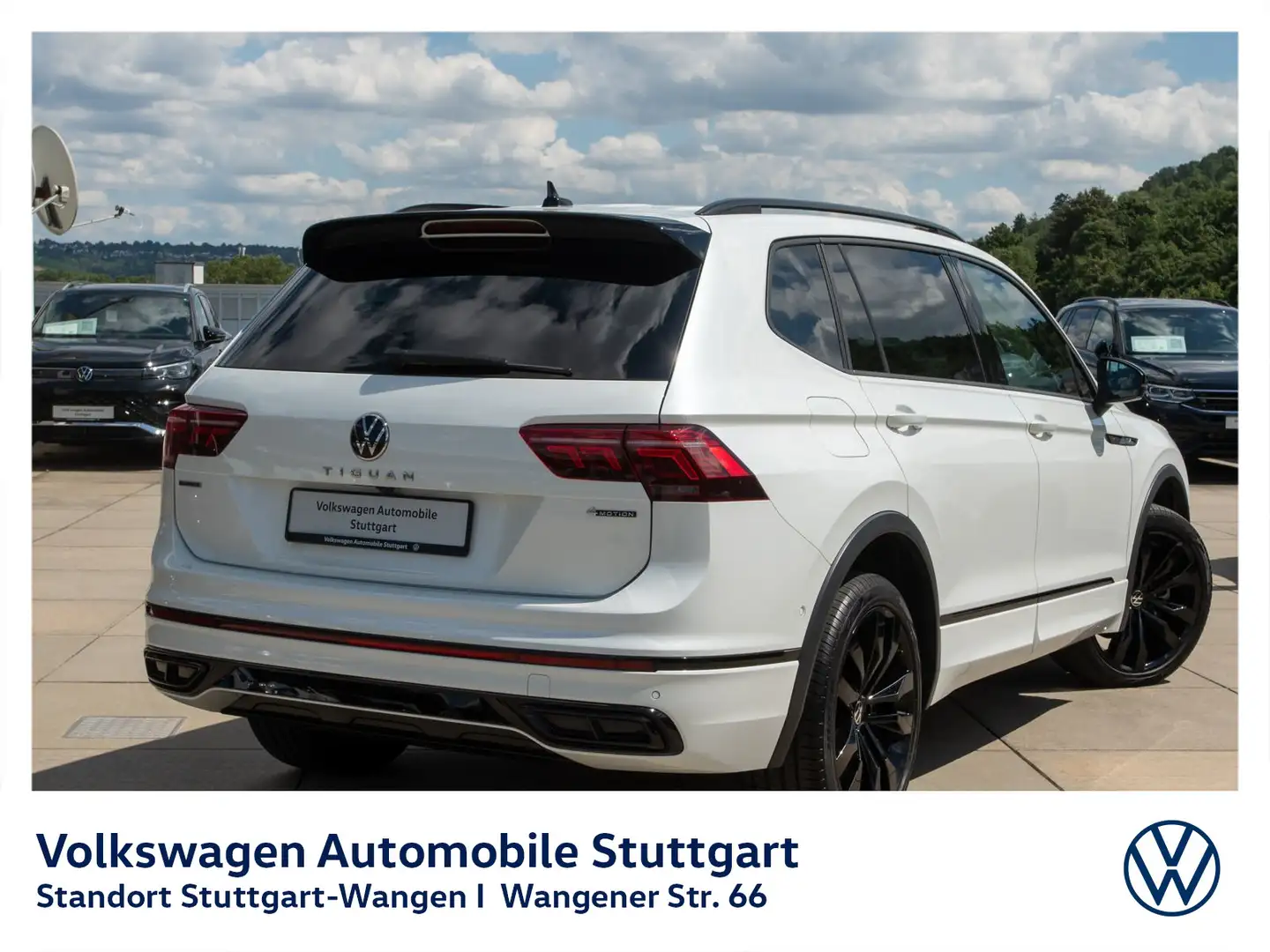 Volkswagen Tiguan Allspace R-Line 2.0 TSI DSG Kamera Navi Weiß - 2