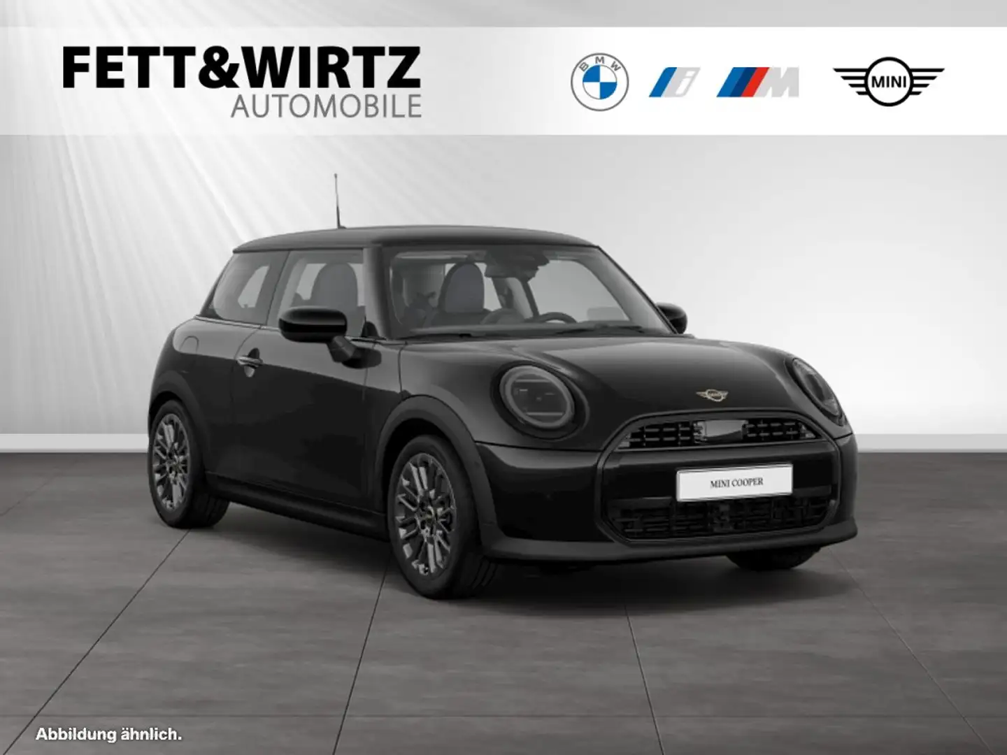MINI Cooper C Head-Up|DrivingAssistant|Parkass. Schwarz - 1