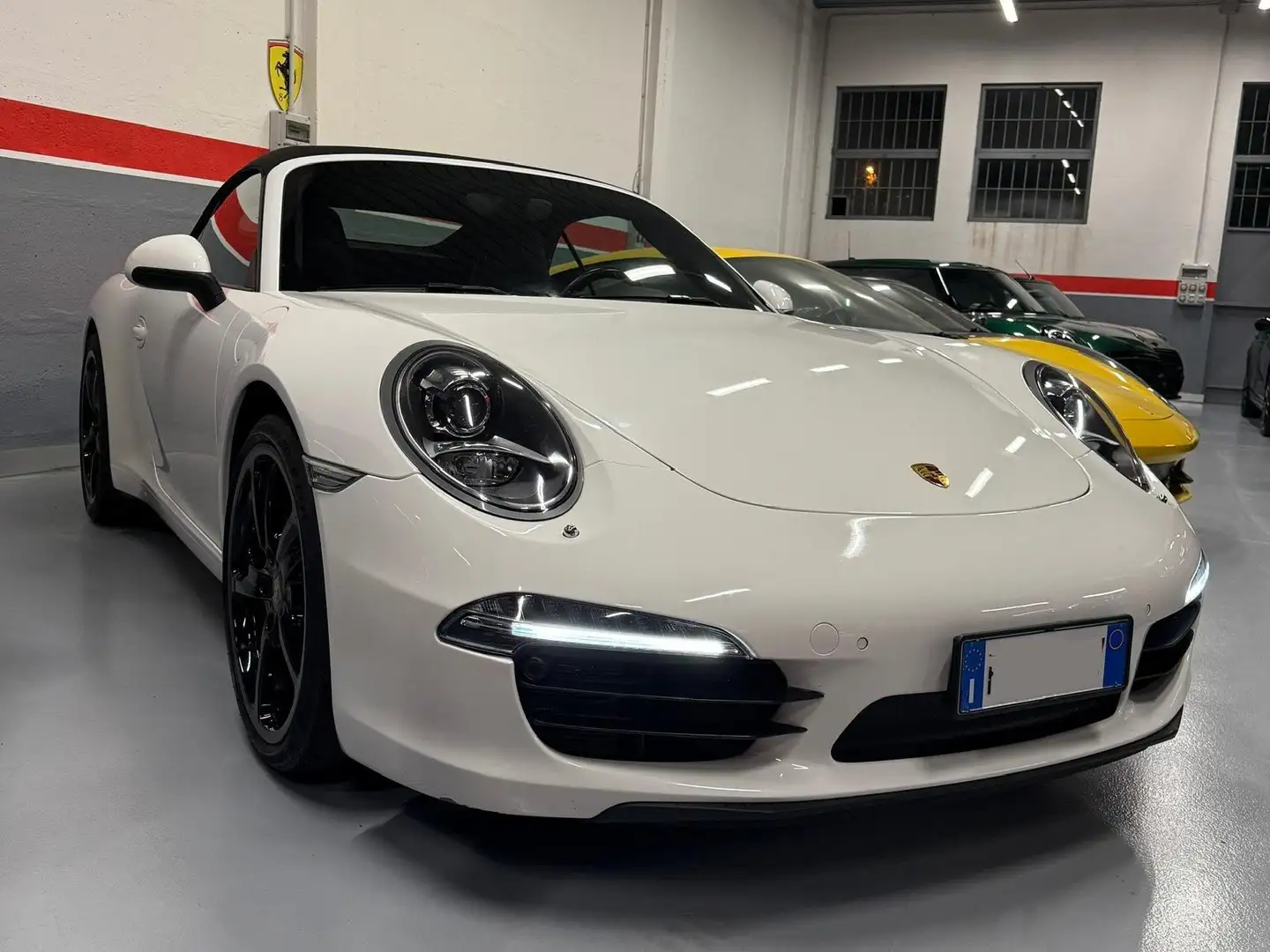 Porsche 991 911 Carrera Cabrio Wit - 1