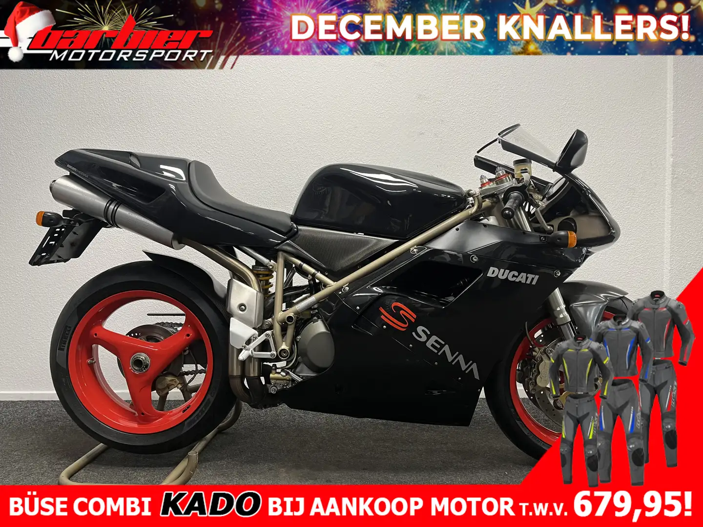 Ducati 916 SENNA Zwart - 1