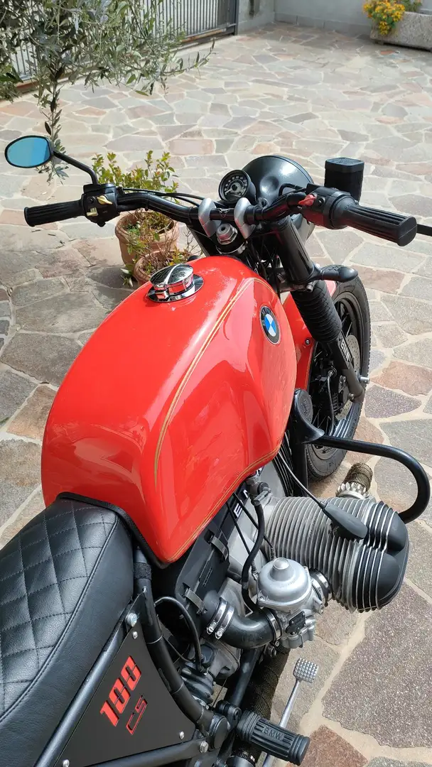 BMW R 100 CS café racer Rojo - 1