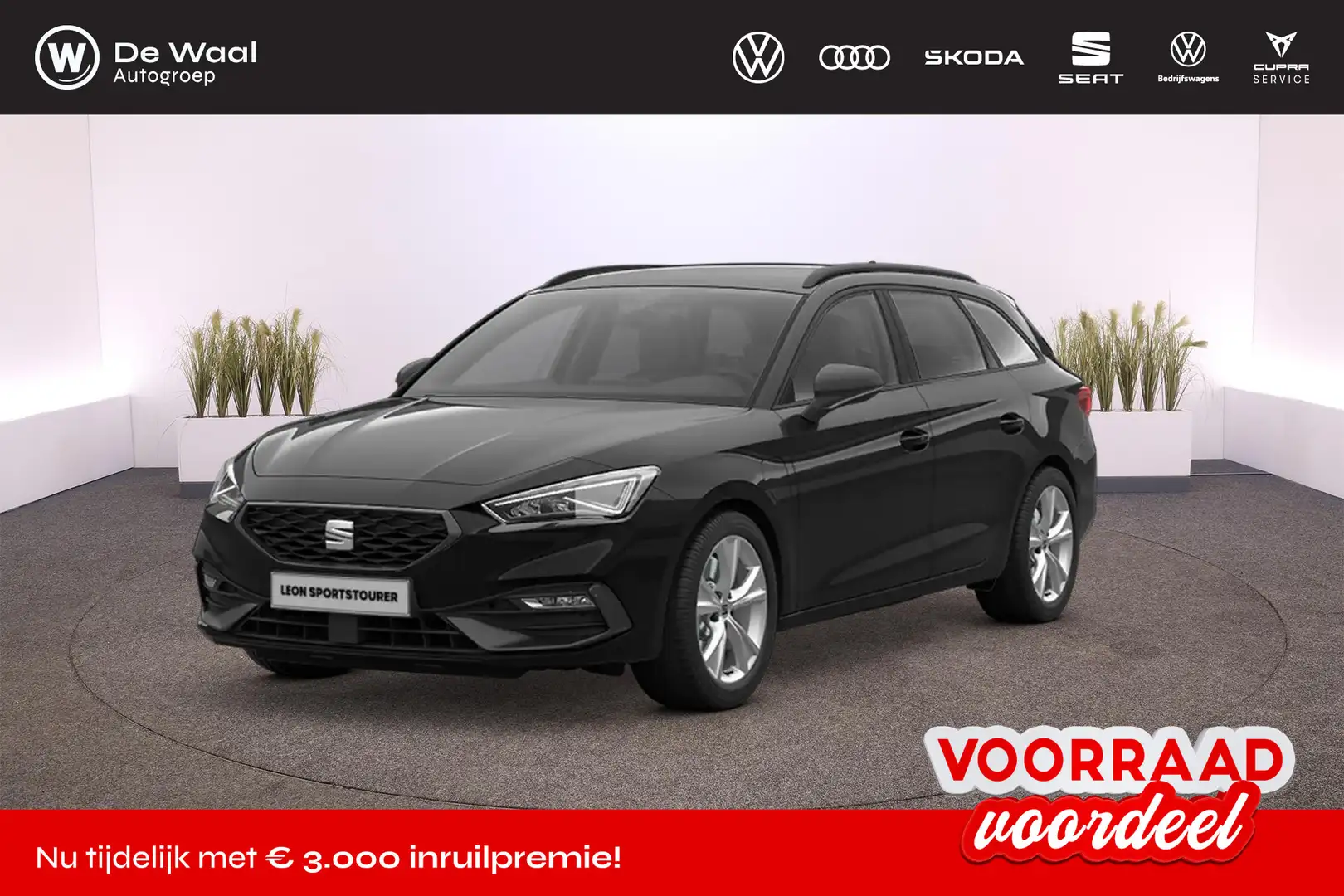 SEAT Leon Sportstourer FR Business 1.5 TSI DSG eHybrid Чорний - 1