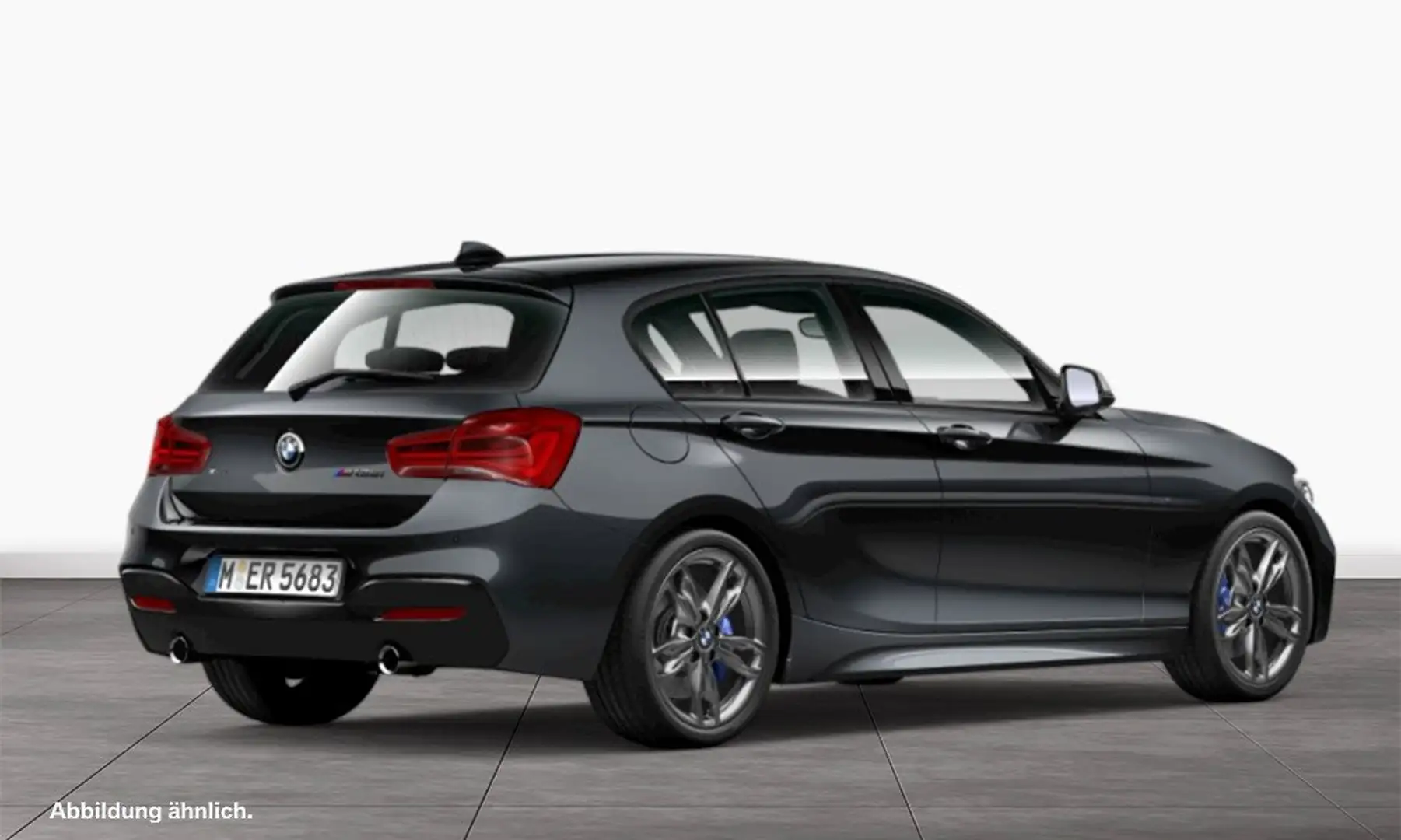 BMW 135 M135i xDrive 5-Türer LED Navi Bus. Tempomat USB Gris - 2
