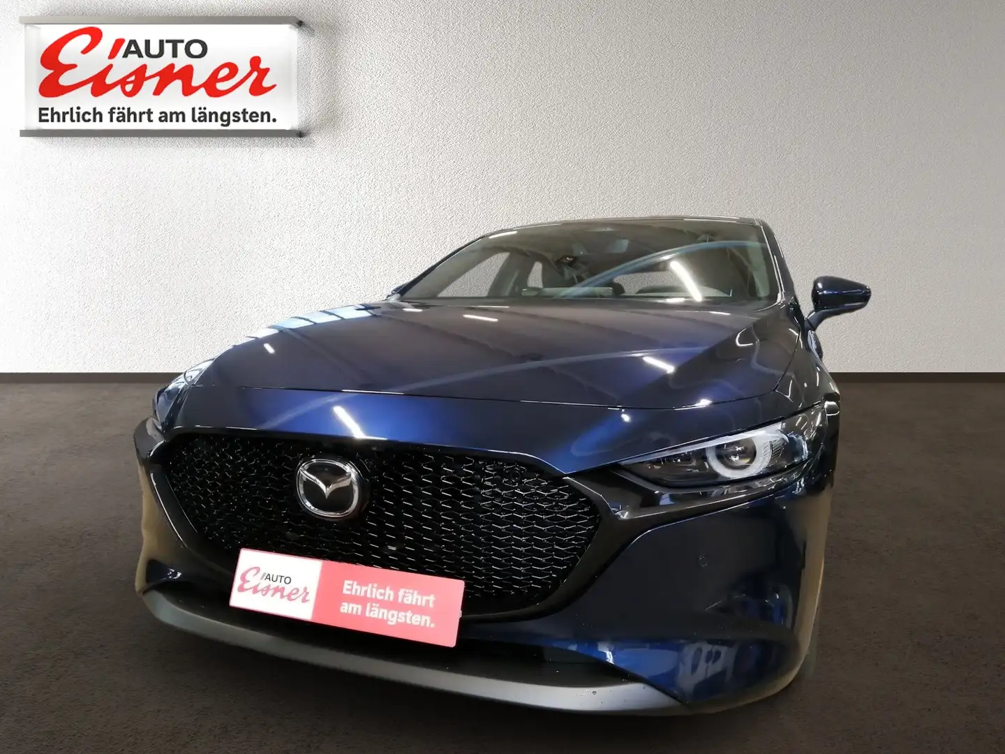 Mazda 3 G140 AT EXCLUSIVE-LINE Berganfahrh., Totwinkel. Blau - 2