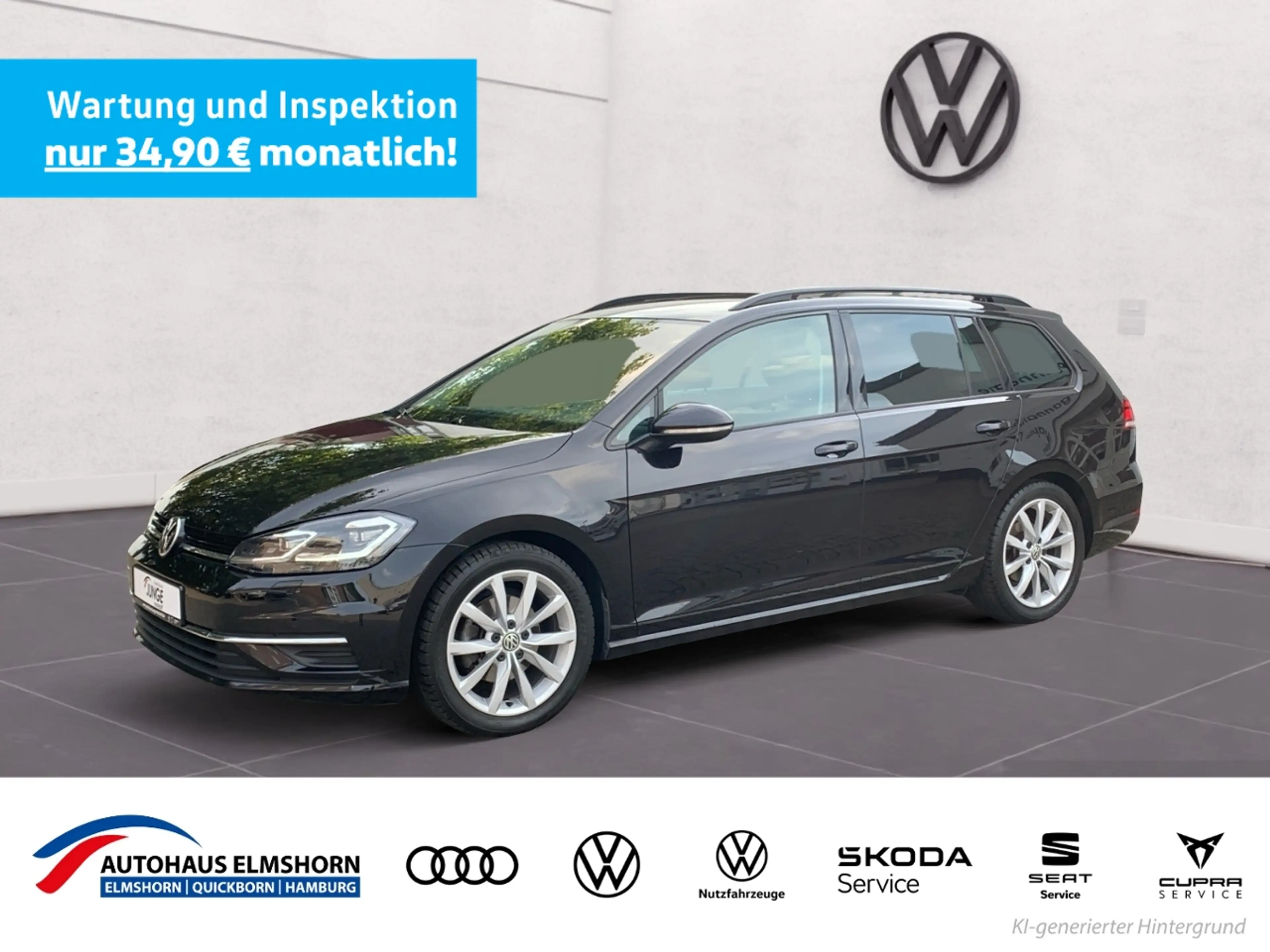 Volkswagen Golf Variant VII Var. Comfortline 1.4 TSI AHK NAV 17" PDC LED