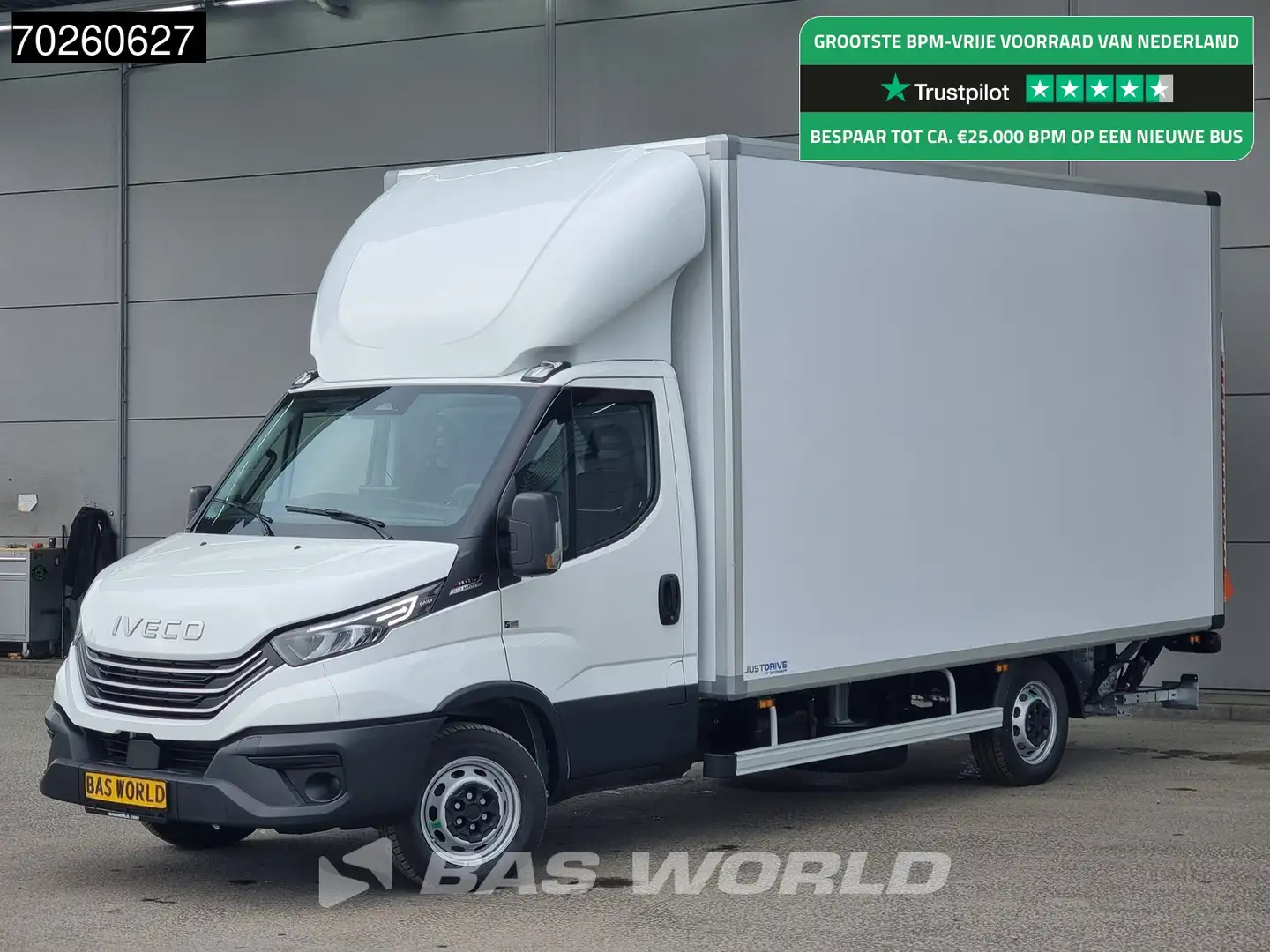 Iveco Daily 35S21 3.0L Automaat NIEUW MODEL Laadklep Zijdeur A Blanc - 1