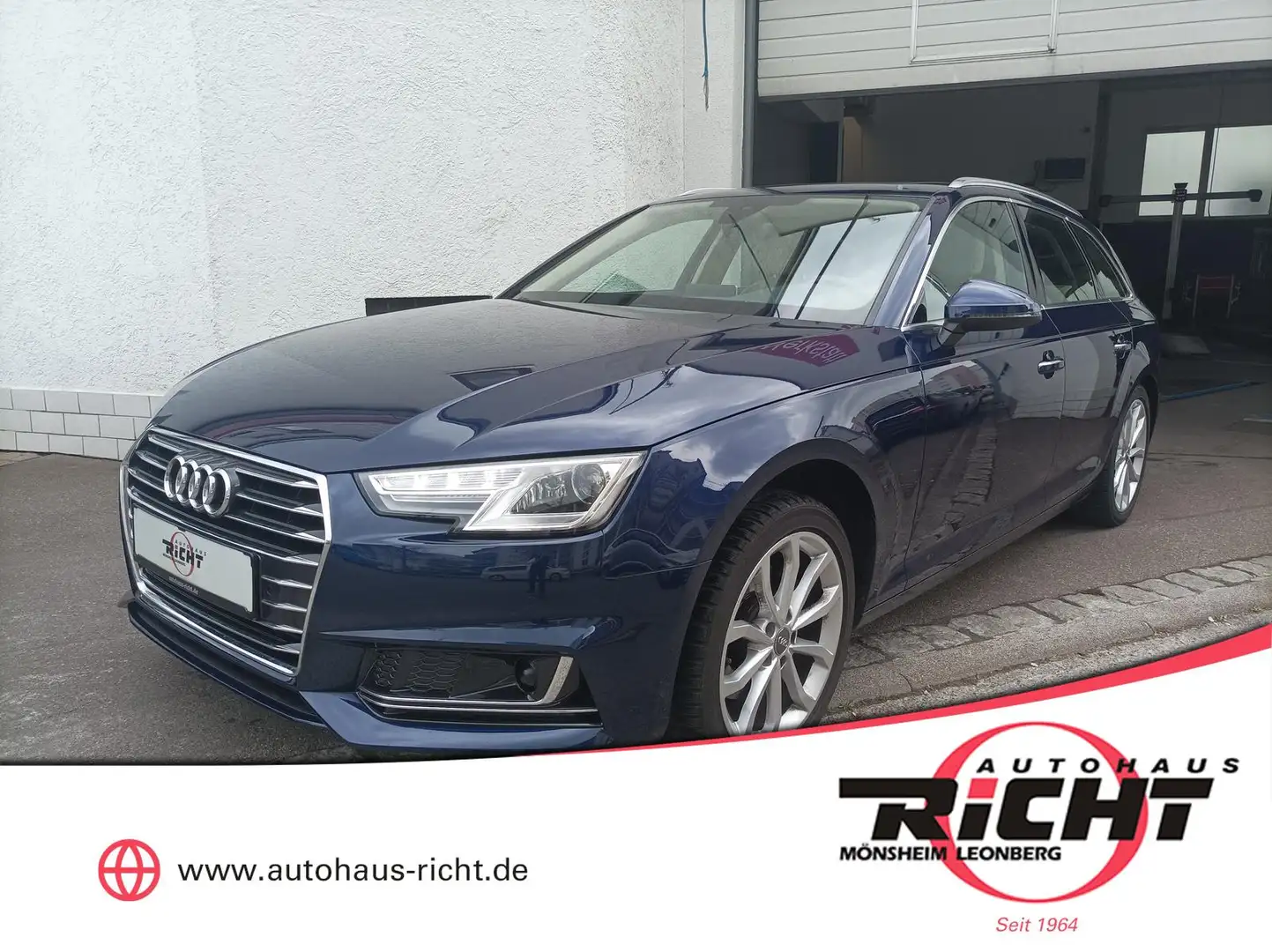 Audi A4 35TFSI design Navi Xenon Pano Kamera Blau - 1