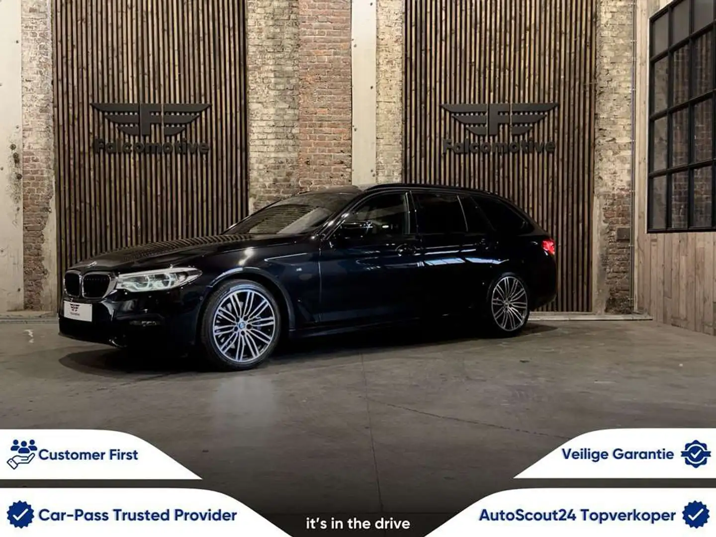 BMW 530 2.0iA*AUT*XDRIVE*M-SPORT*FULL OPTION* Argent - 1