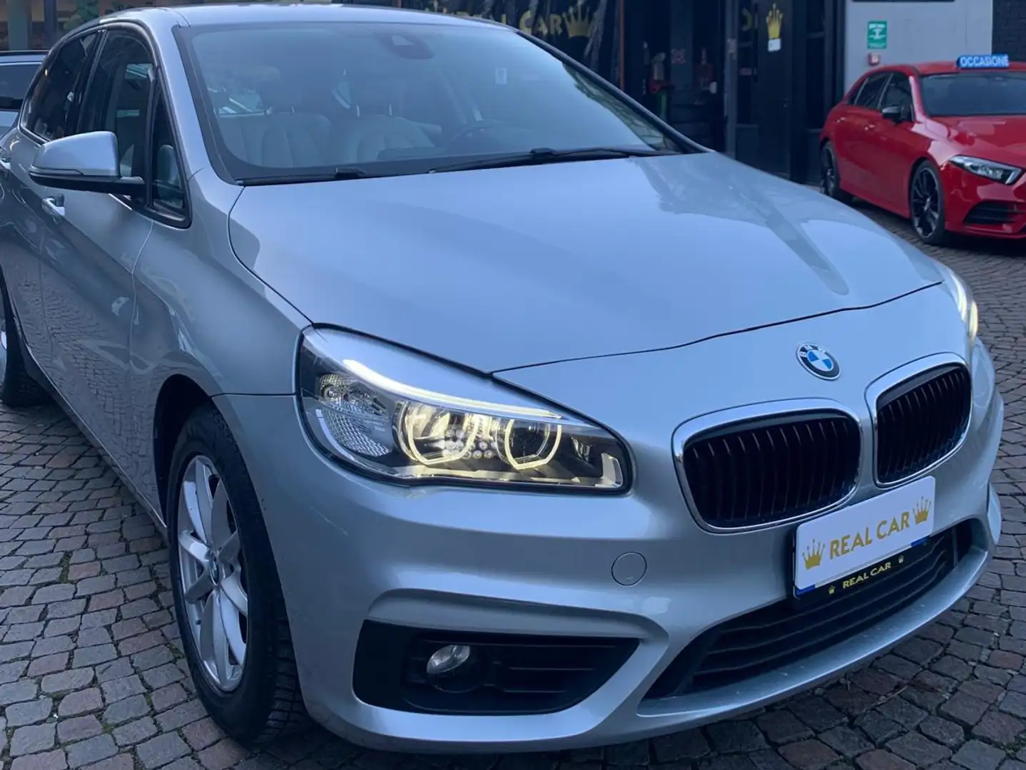 BMW 218 218d Active Tourer auto Argento - 1