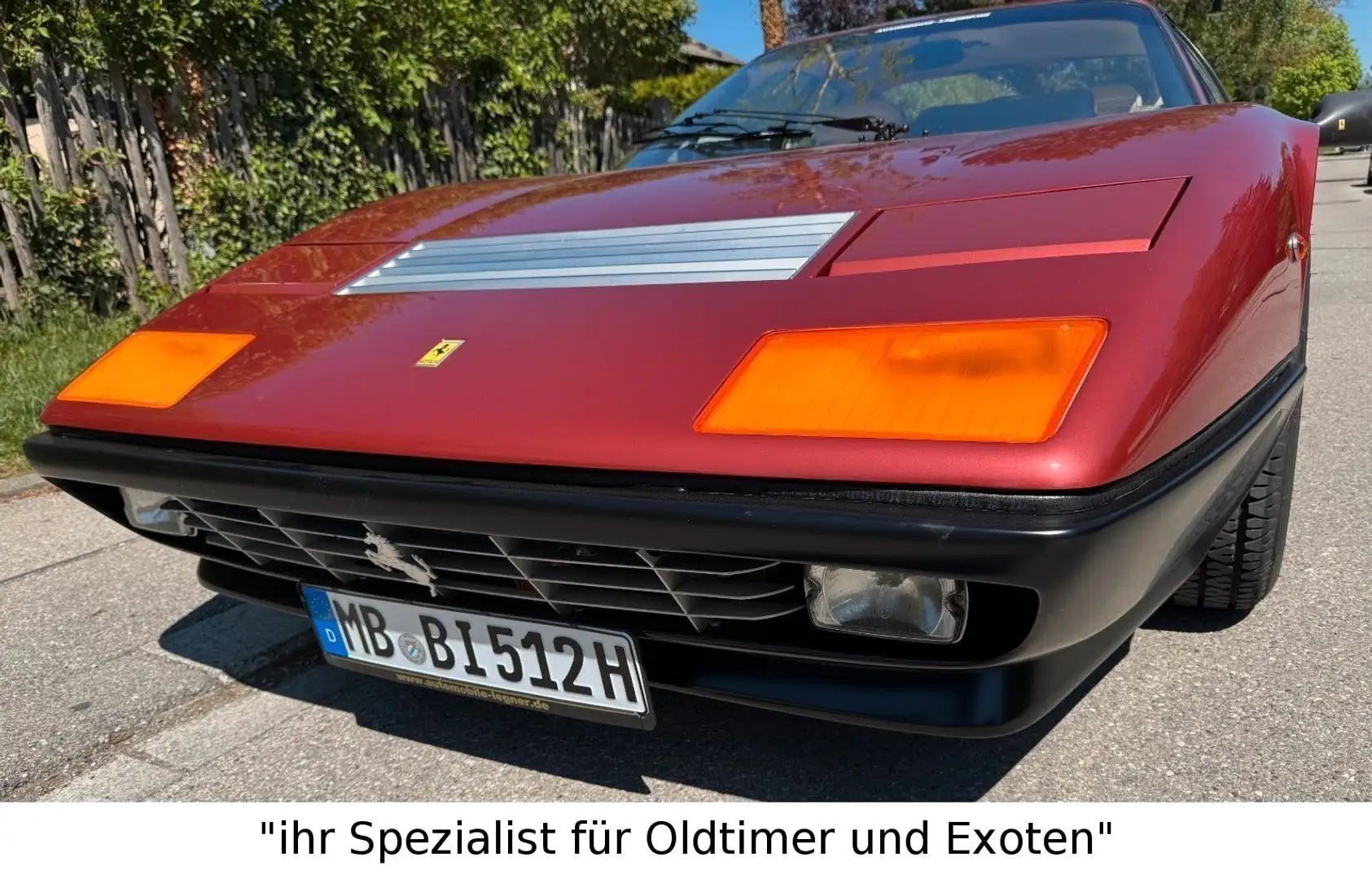 Ferrari 512 BBi Sammlerstück in Rosso Rubino Червоний - 2
