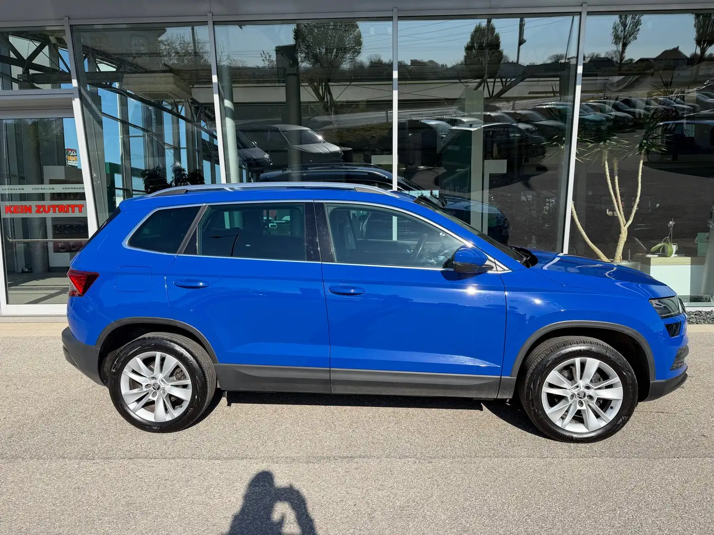 Skoda Karoq Style 125 TDI Blau - 2