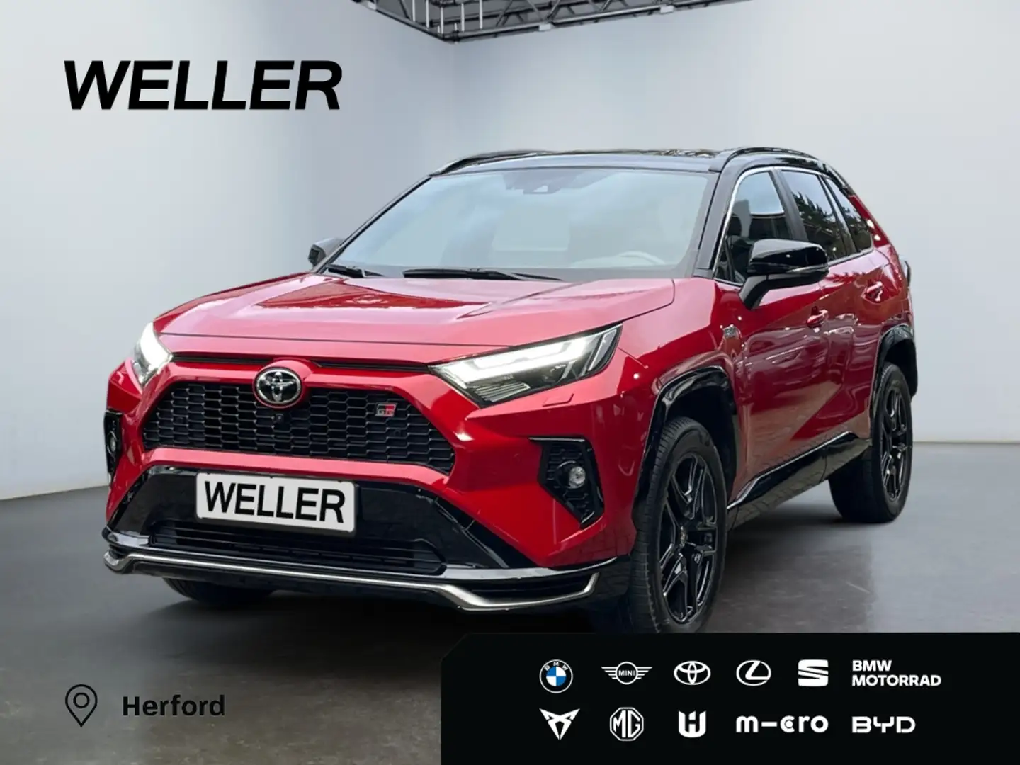 Toyota RAV 4 Plug-in-Hybrid GR SPORT *HUD*360*4xSHZ*JBL* Rot - 1