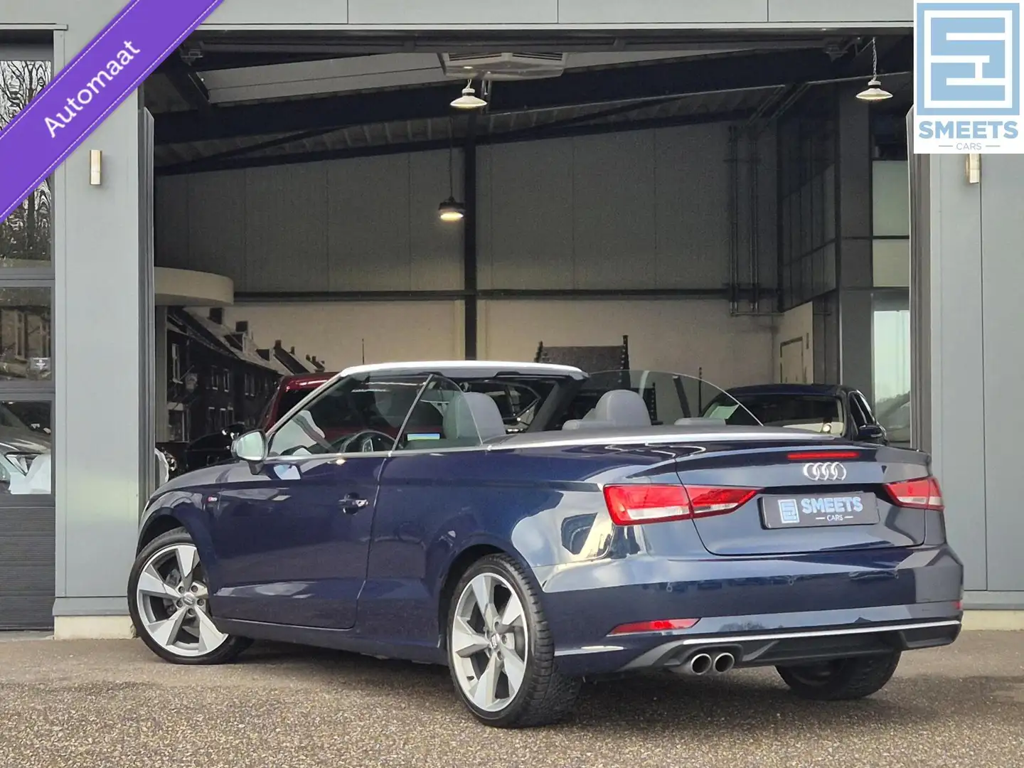 Audi A3 Cabriolet 1.5 TFSI Sport S Line Edition Automaat | Bleu - 2
