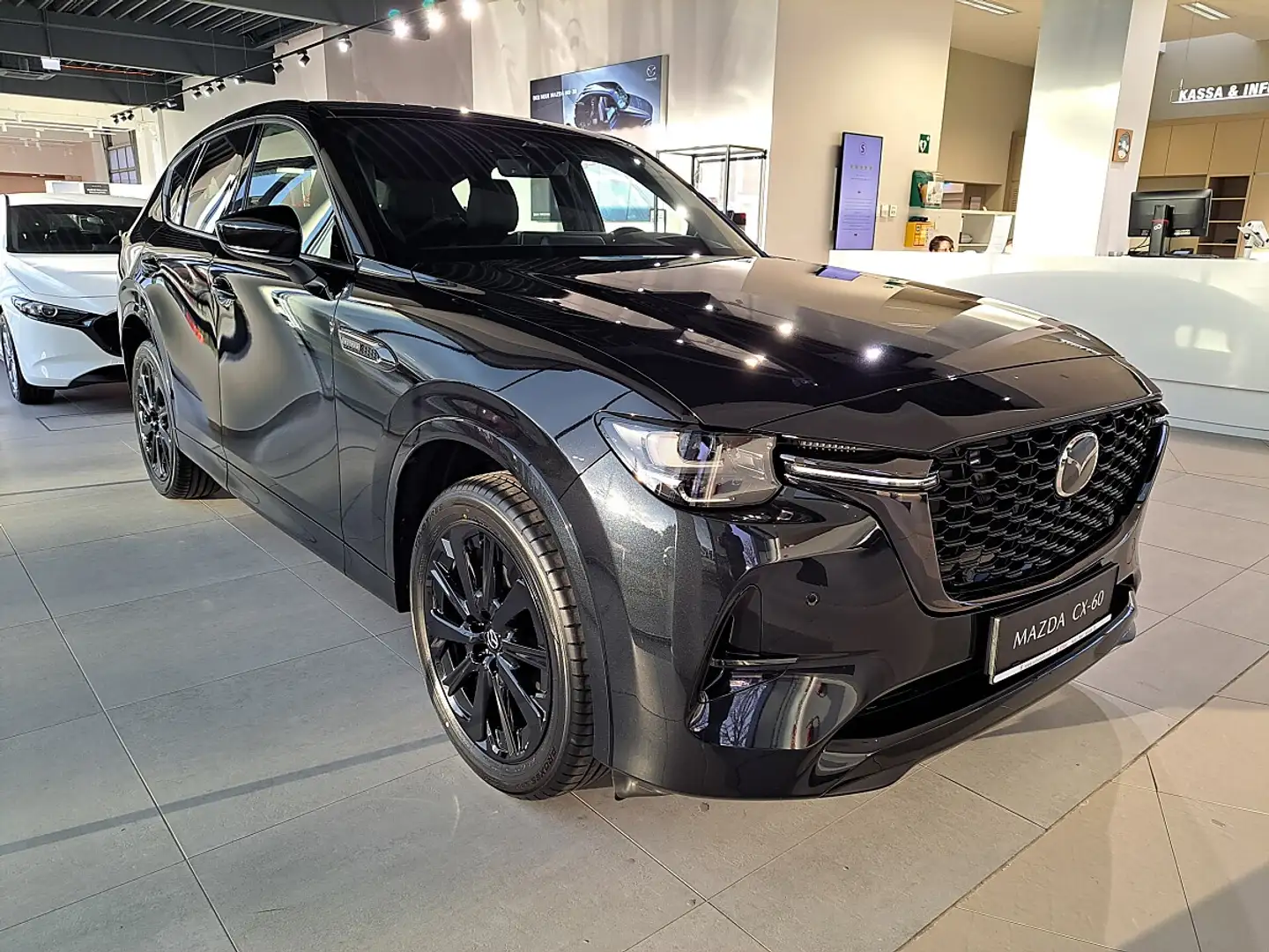 Mazda CX-60 3.3L e-SKYACTIV D AWD HOMURA PLUS Aut. AUTO STA... Schwarz - 2