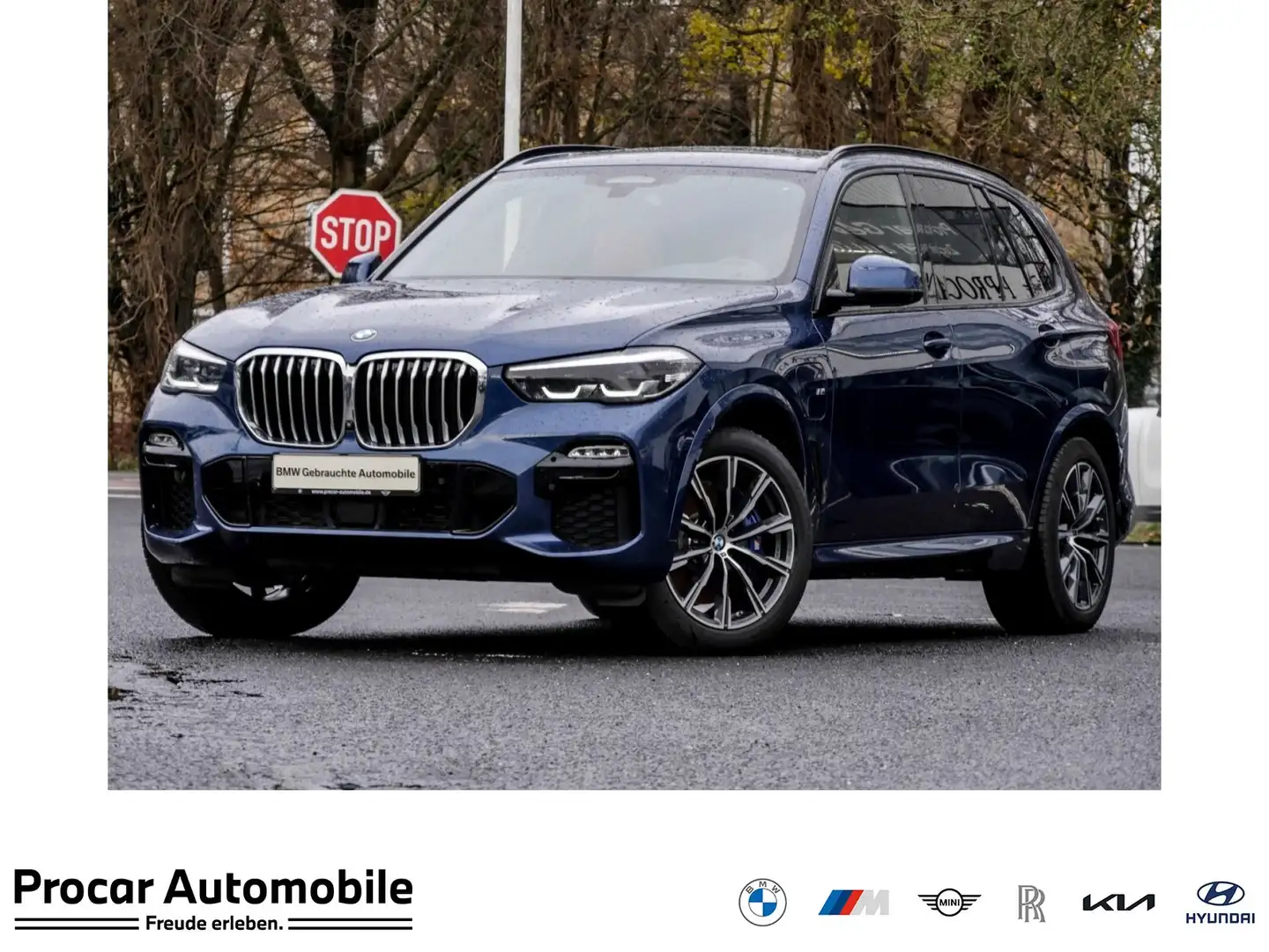 BMW X5 xDrive45e M SPORT+ACC+PANO+H/K+360 KAM+KOMFORTZUGA Blu/Azzurro - 1