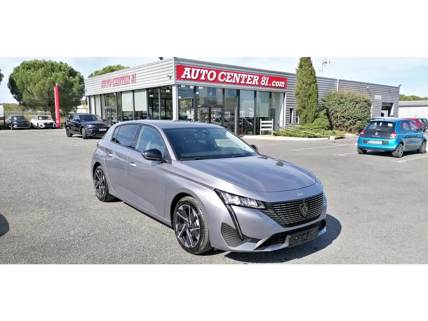 Peugeot 308 1.2 PureTech 130 EAT8 Allure Pack GTIE 5 ANS Gris - 1