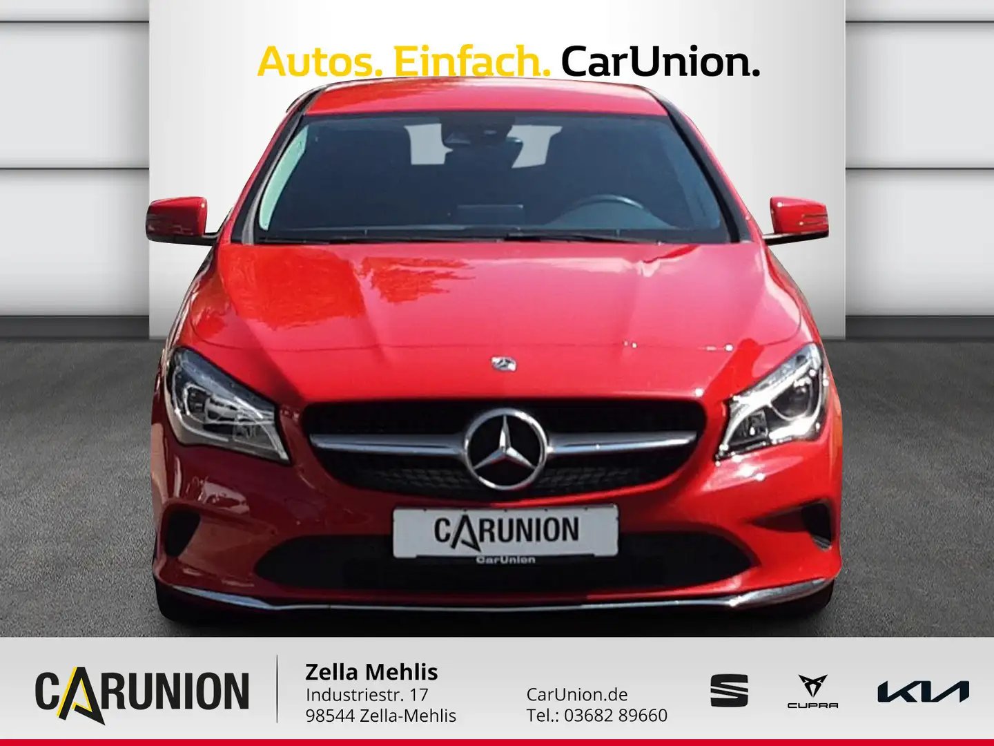 Mercedes-Benz CLA 180 NAVI*TEMPOMAT*SITZH* Rosso - 2