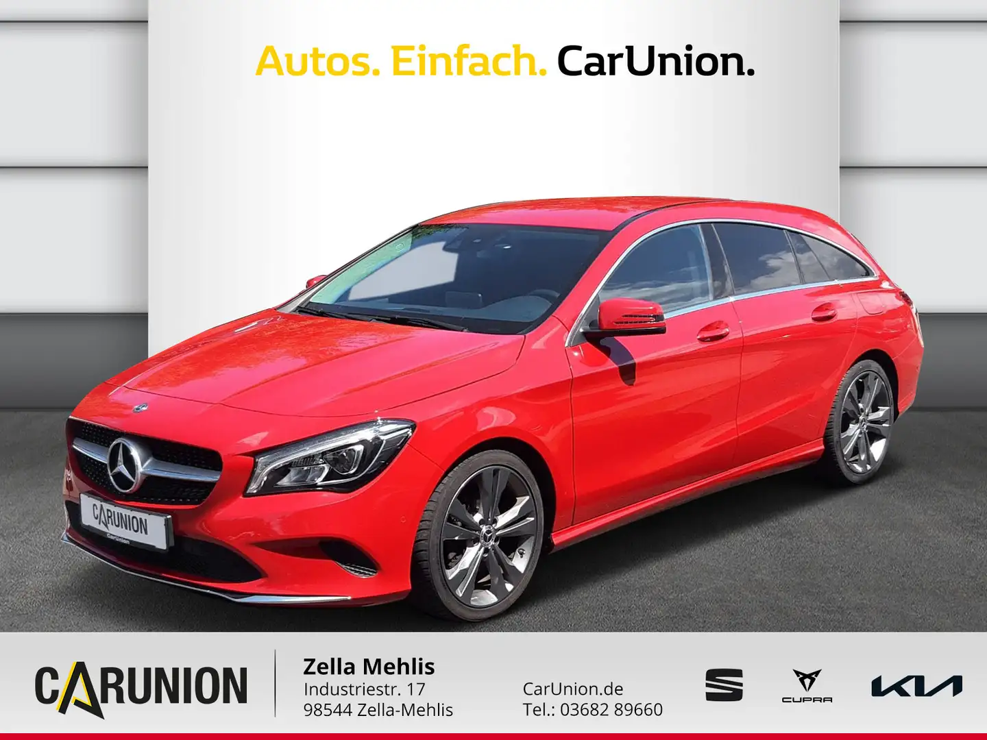 Mercedes-Benz CLA 180 NAVI*TEMPOMAT*SITZH* Rosso - 1