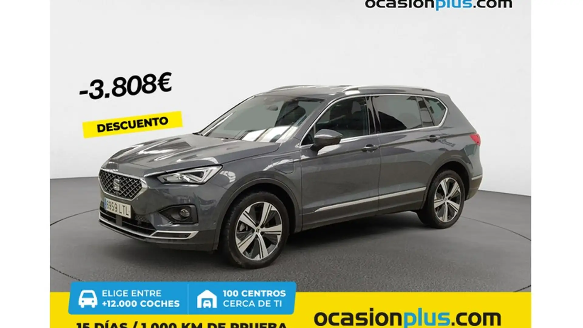 SEAT Tarraco 1.4 e-Hybrid Xcellence DSG Gris - 1