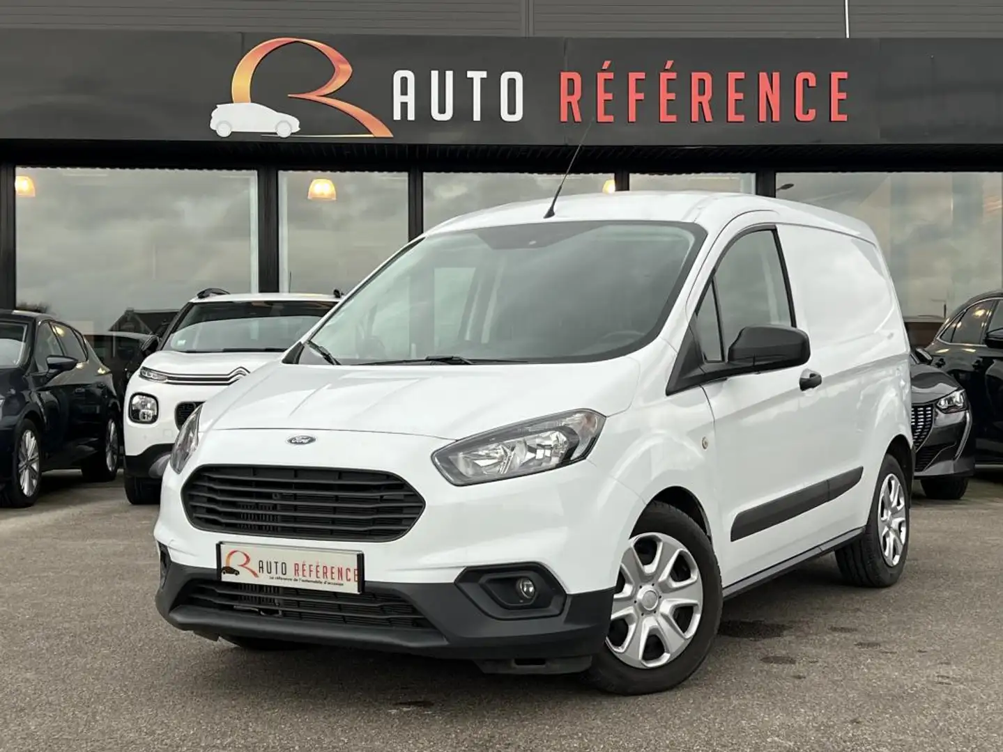 Ford Transit COURIER 1.0 100 Ch 1ERE MAIN TVA Bianco - 1