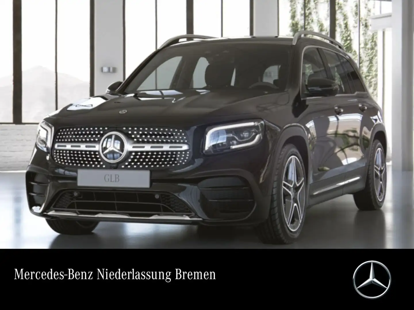 Mercedes-Benz GLB 220 d 4M AMG+360°+AHK+MULTIBEAM+8G Schwarz - 1
