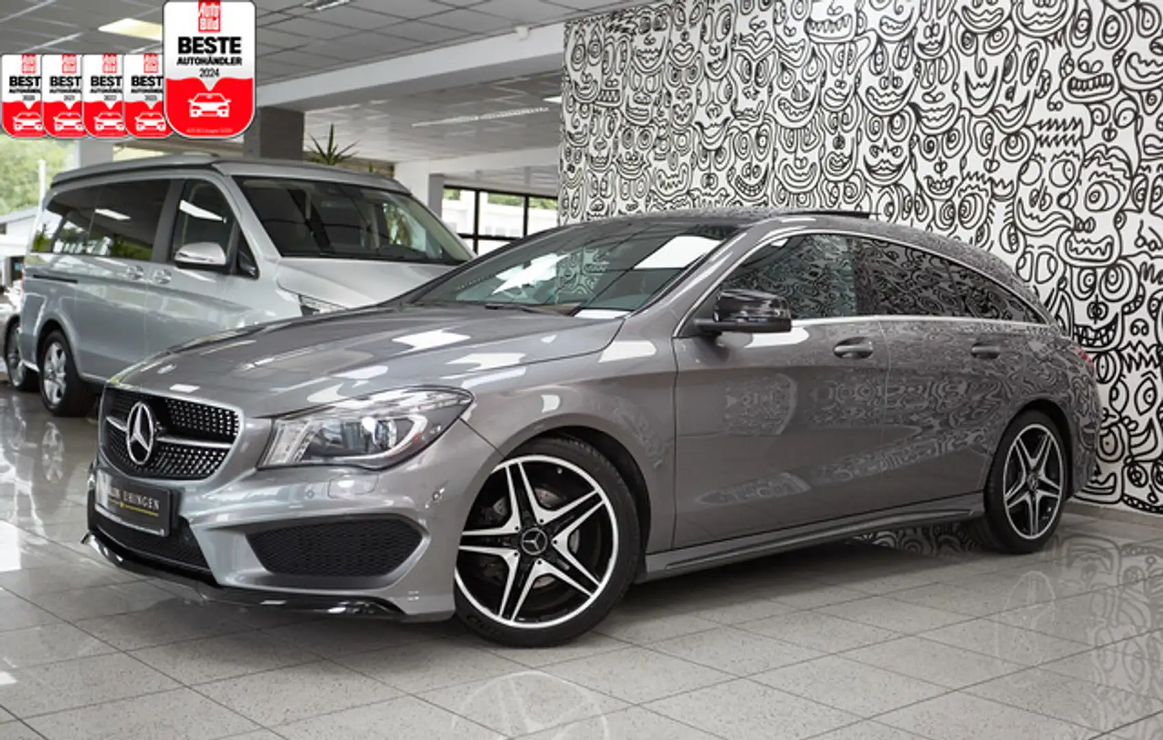 Mercedes-Benz CLA 200 SB 3x AMG SPORT*7G-DCT*NAVI*PANO*XENON* Grau - 1