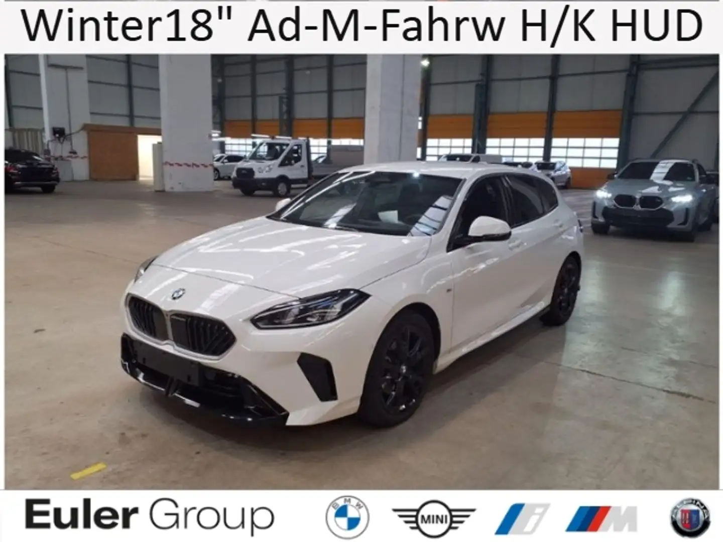 BMW 120 d M-Sport 360°Kam Winter18'' Ad-M-Fahrw H/K DA+ PA Weiß - 1